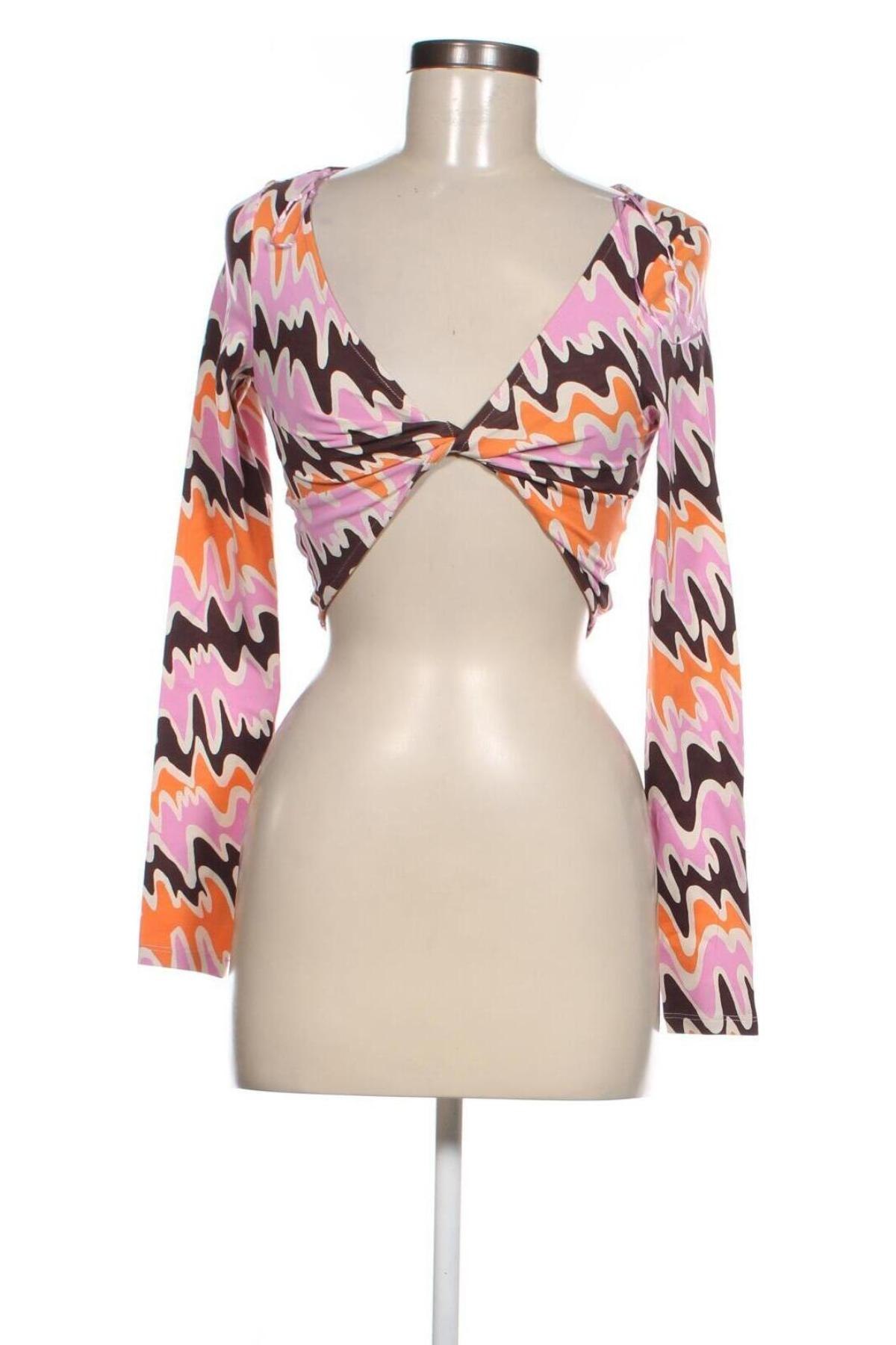 Γυναικεία μπλούζα Monki, Μέγεθος S, Χρώμα Πολύχρωμο, Τιμή 2,55 €