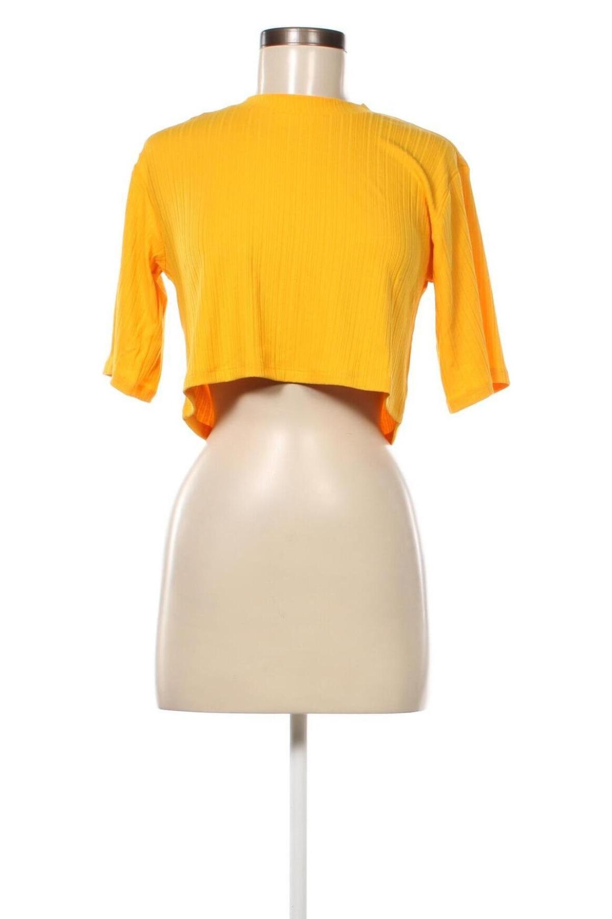 Γυναικεία μπλούζα Monki, Μέγεθος XS, Χρώμα Κίτρινο, Τιμή 3,79 €