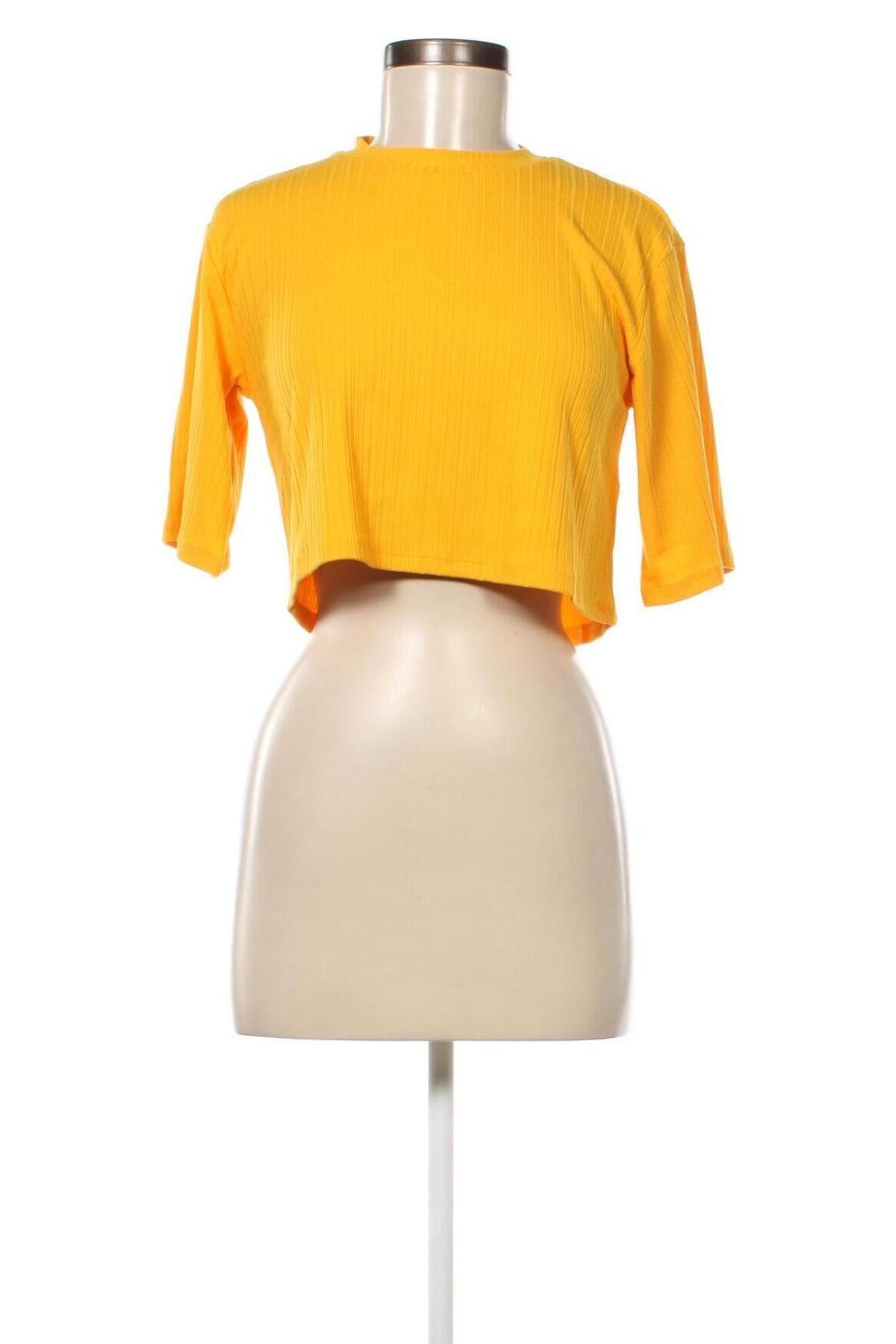 Γυναικεία μπλούζα Monki, Μέγεθος XS, Χρώμα Κίτρινο, Τιμή 3,35 €