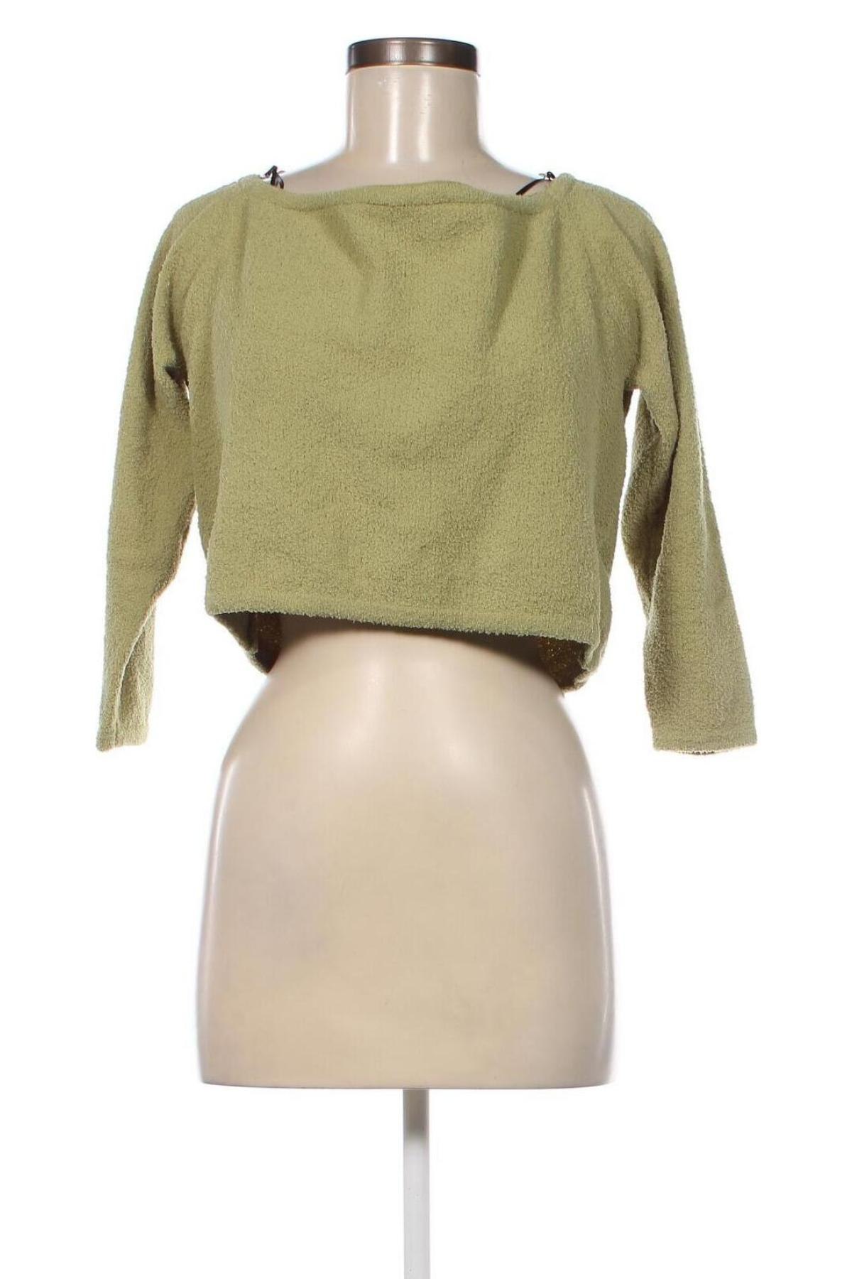 Дамска блуза Monki, Размер XL, Цвят Зелен, Цена 8,06 лв.