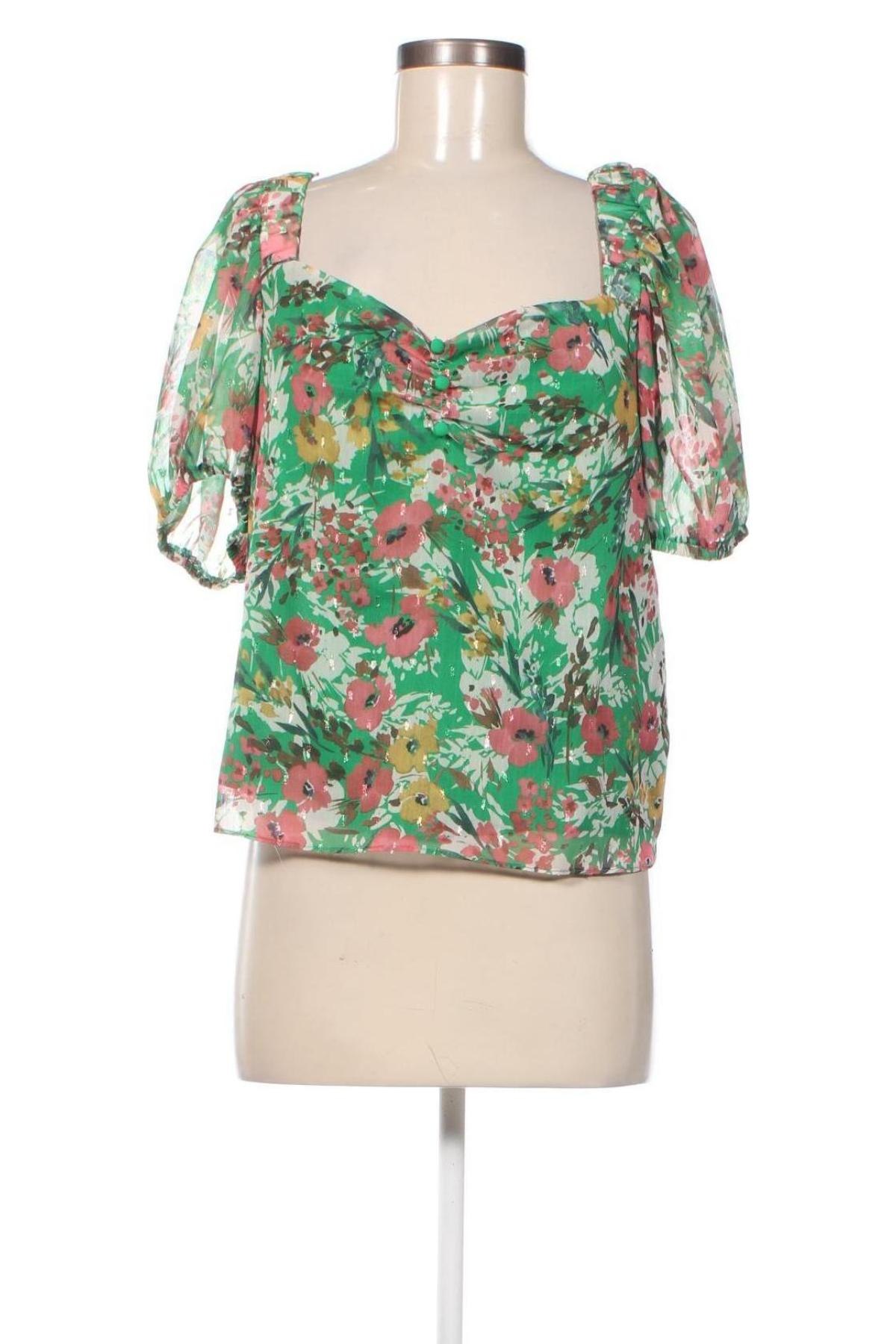 Γυναικεία μπλούζα Naf Naf, Μέγεθος M, Χρώμα Πολύχρωμο, Τιμή 37,11 €