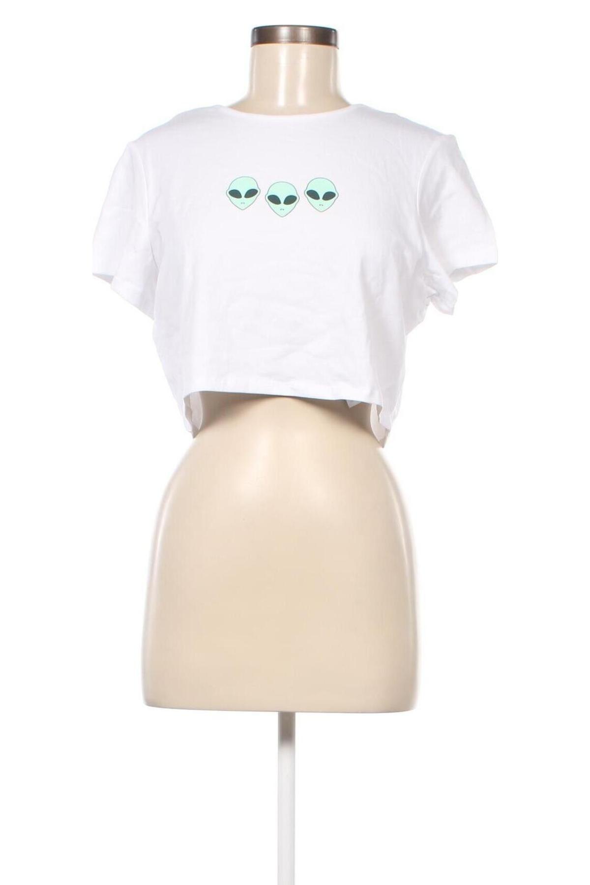 Дамска блуза Neon & Nylon by Only, Размер XXL, Цвят Бял, Цена 15,84 лв.