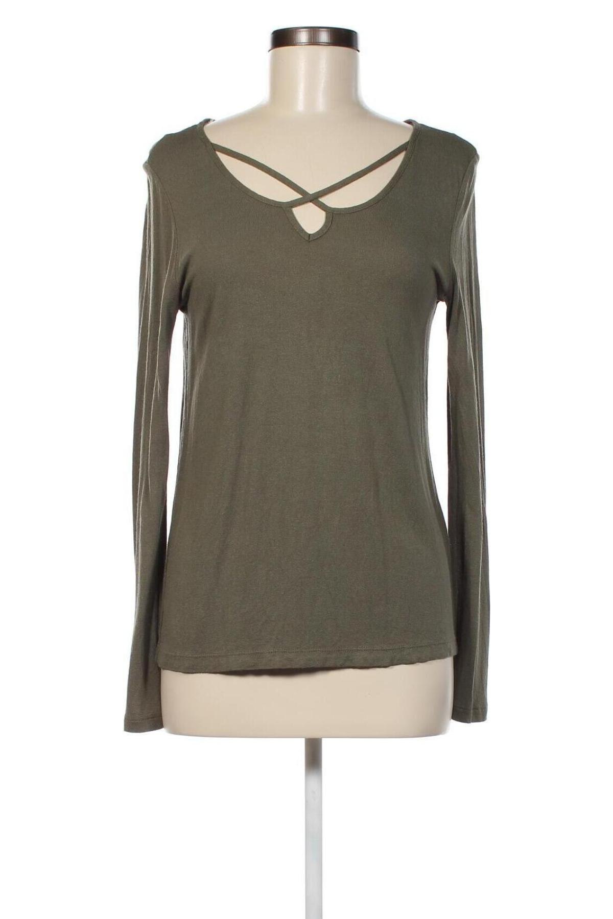 Γυναικεία μπλούζα ONLY, Μέγεθος M, Χρώμα Πράσινο, Τιμή 9,28 €