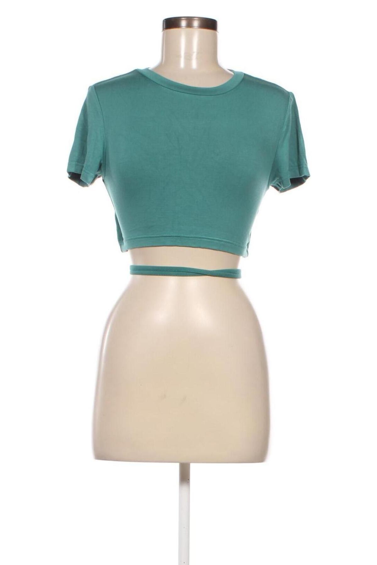 Дамска блуза ONLY, Размер L, Цвят Зелен, Цена 7,20 лв.