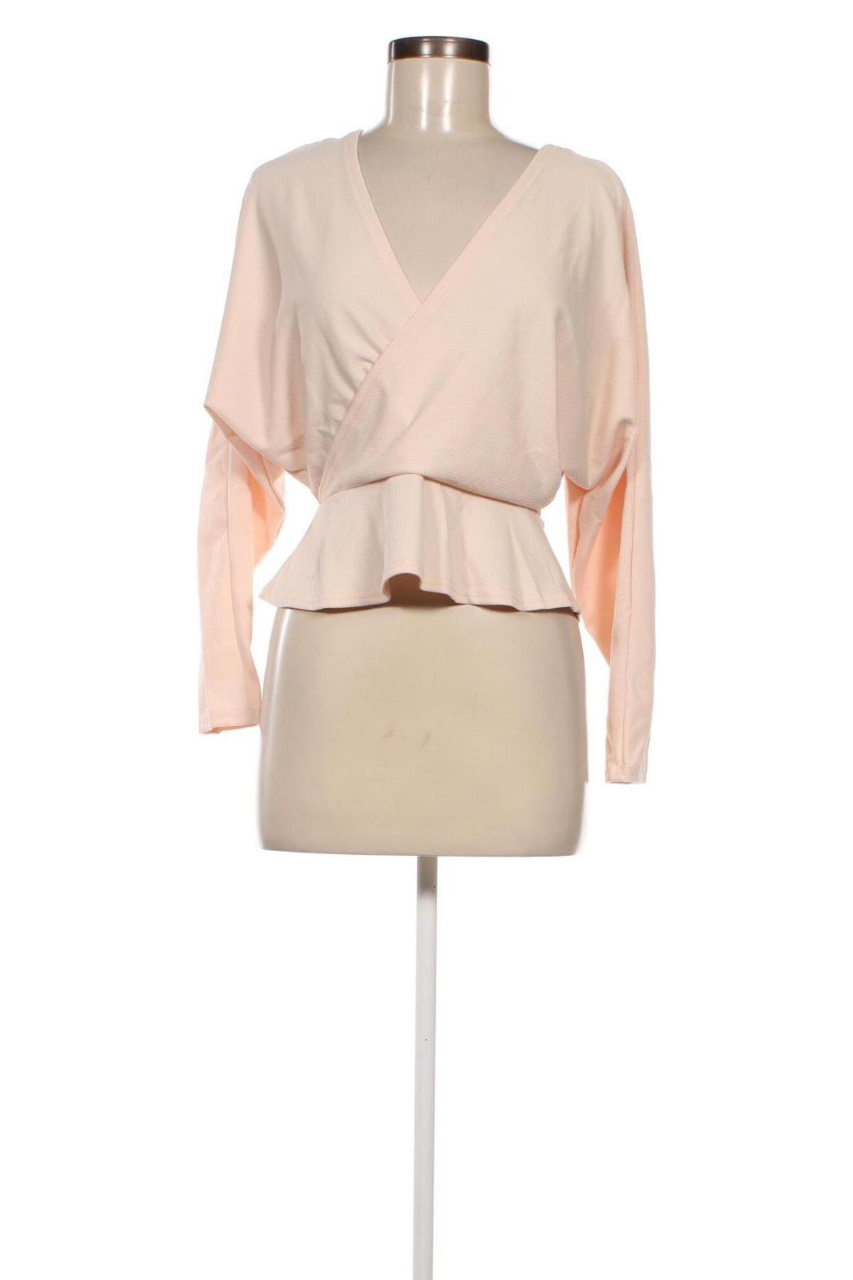 Дамска блуза Pretty Winter, Размер S, Цвят Екрю, Цена 4,65 лв.