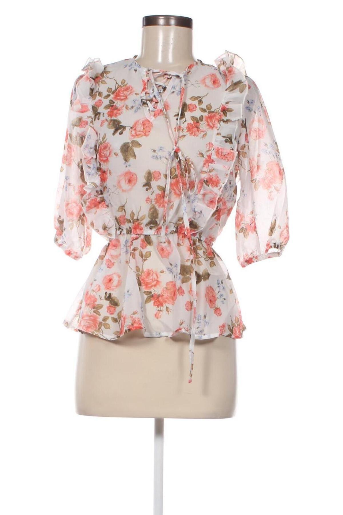 Дамска блуза Trendyol, Размер S, Цвят Многоцветен, Цена 10,80 лв.