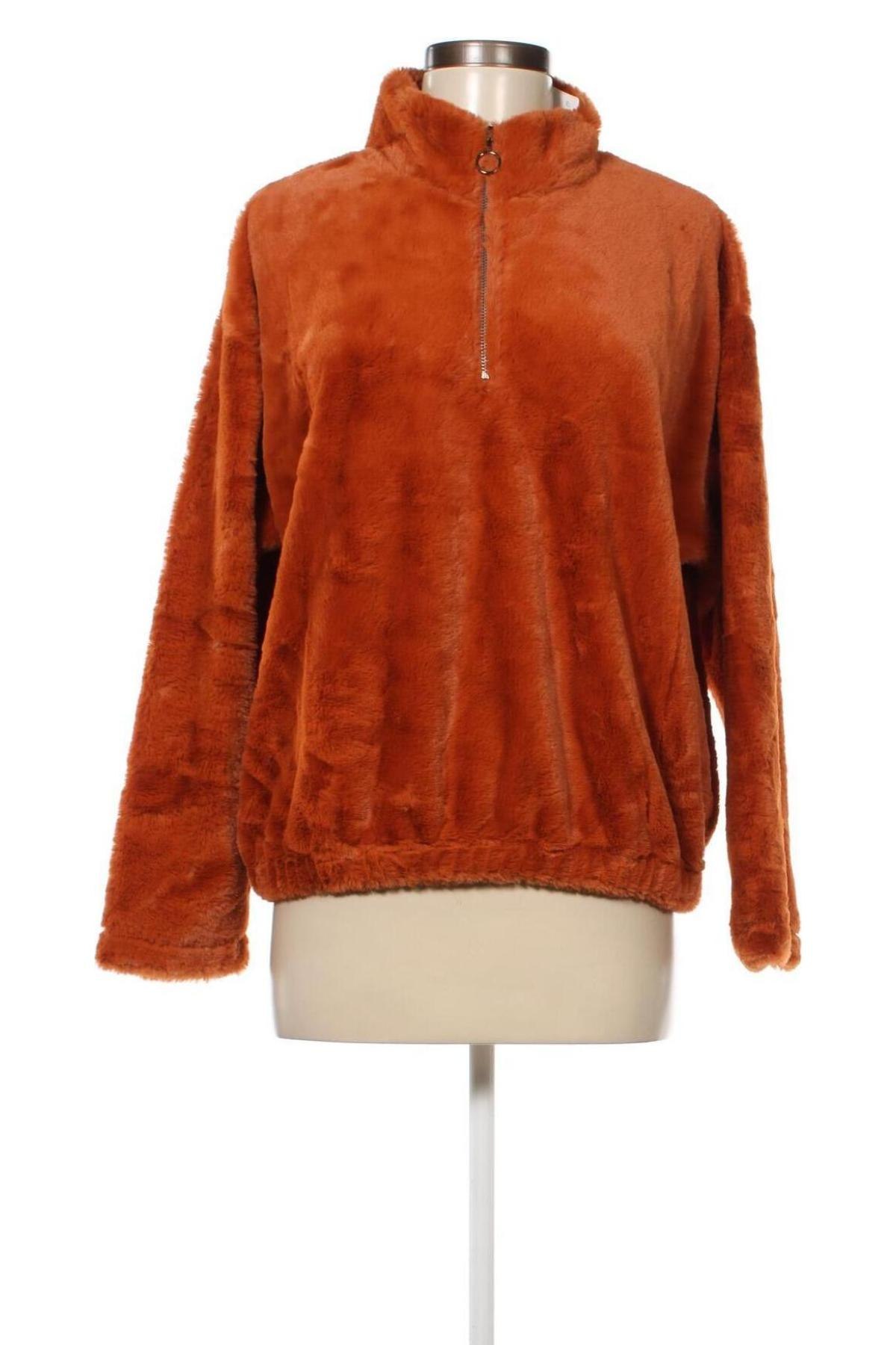 Γυναικεία μπλούζα Undiz, Μέγεθος L, Χρώμα Πορτοκαλί, Τιμή 7,42 €