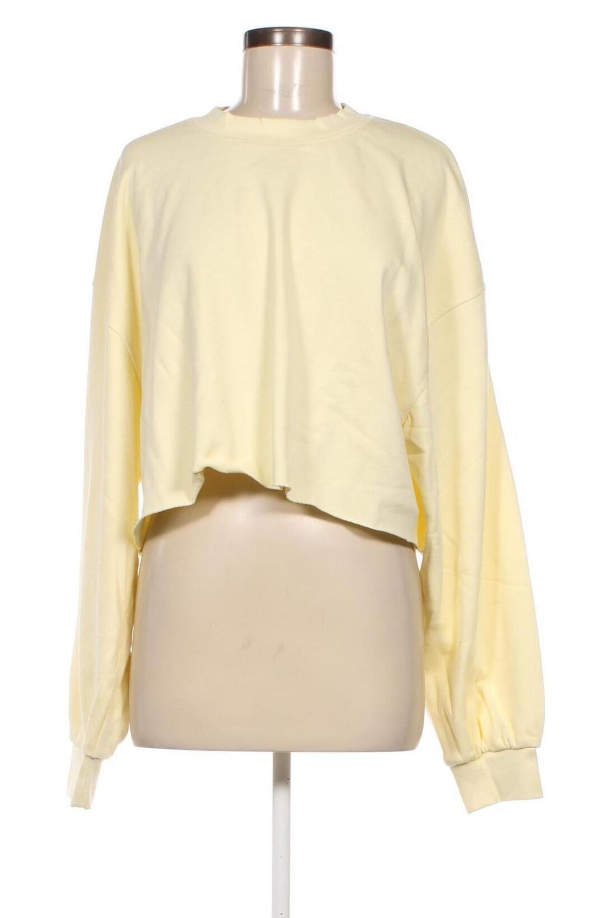 Γυναικεία μπλούζα Weekday, Μέγεθος XL, Χρώμα Κίτρινο, Τιμή 2,68 €