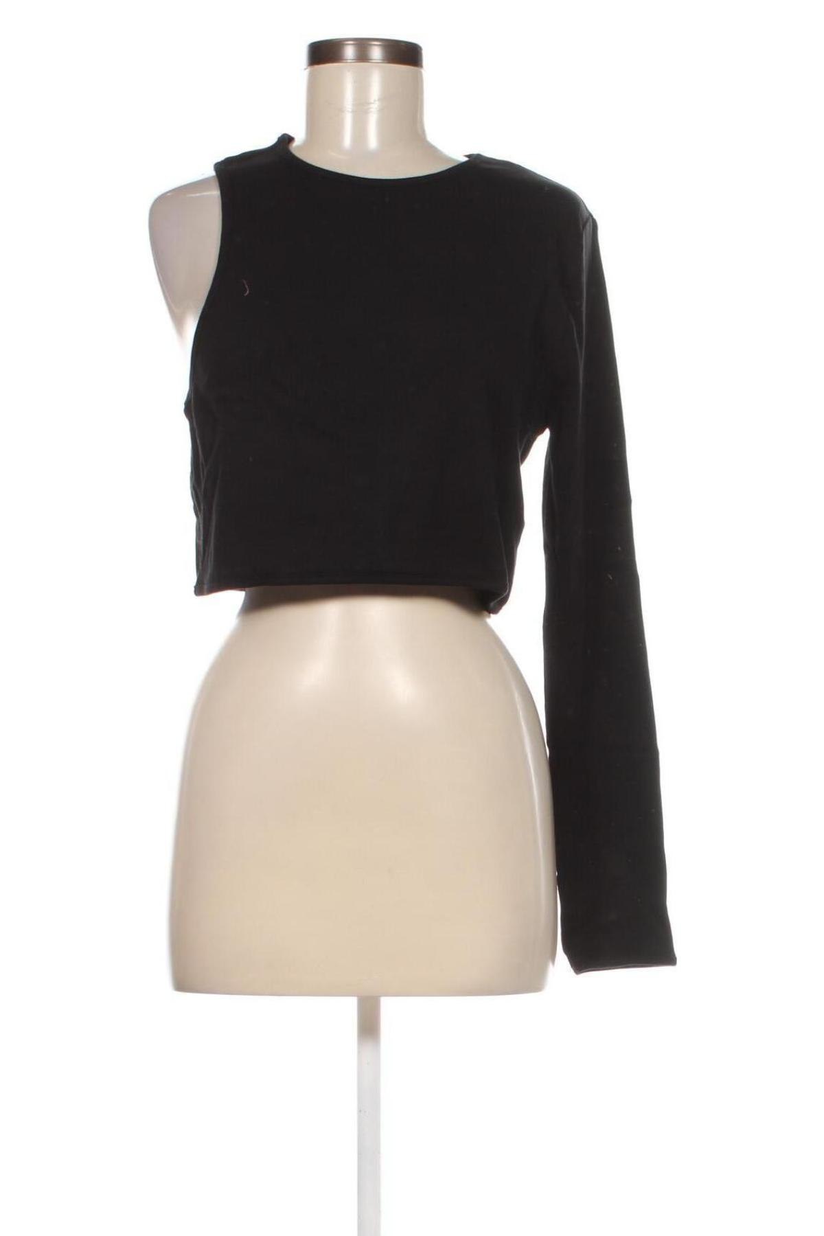 Γυναικεία μπλούζα Weekday, Μέγεθος XL, Χρώμα Μαύρο, Τιμή 3,51 €