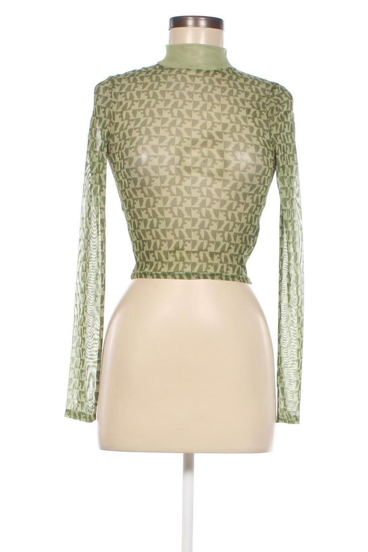 Γυναικεία μπλούζα iets frans..., Μέγεθος XS, Χρώμα Πράσινο, Τιμή 2,97 €