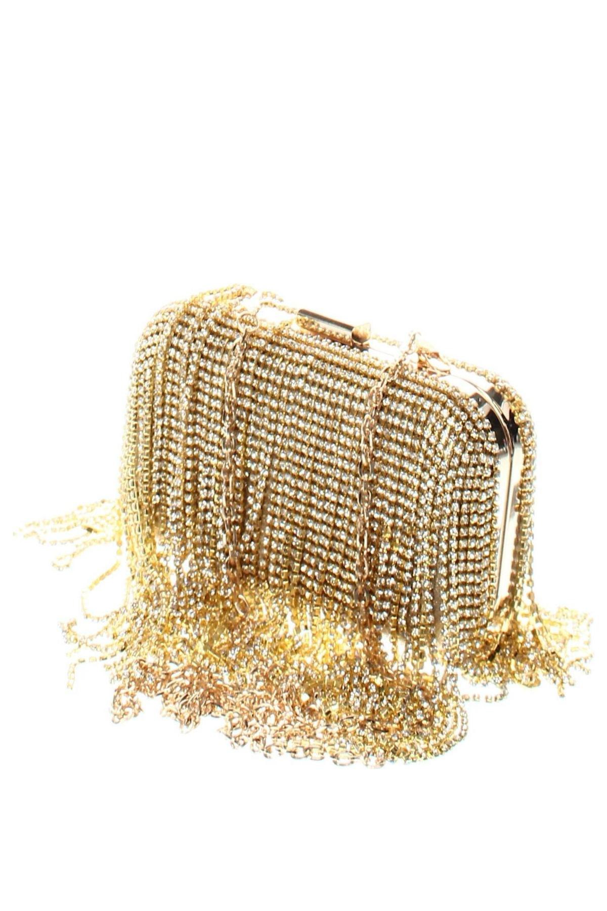 Γυναικεία τσάντα Mascara, Χρώμα Χρυσαφί, Τιμή 35,57 €