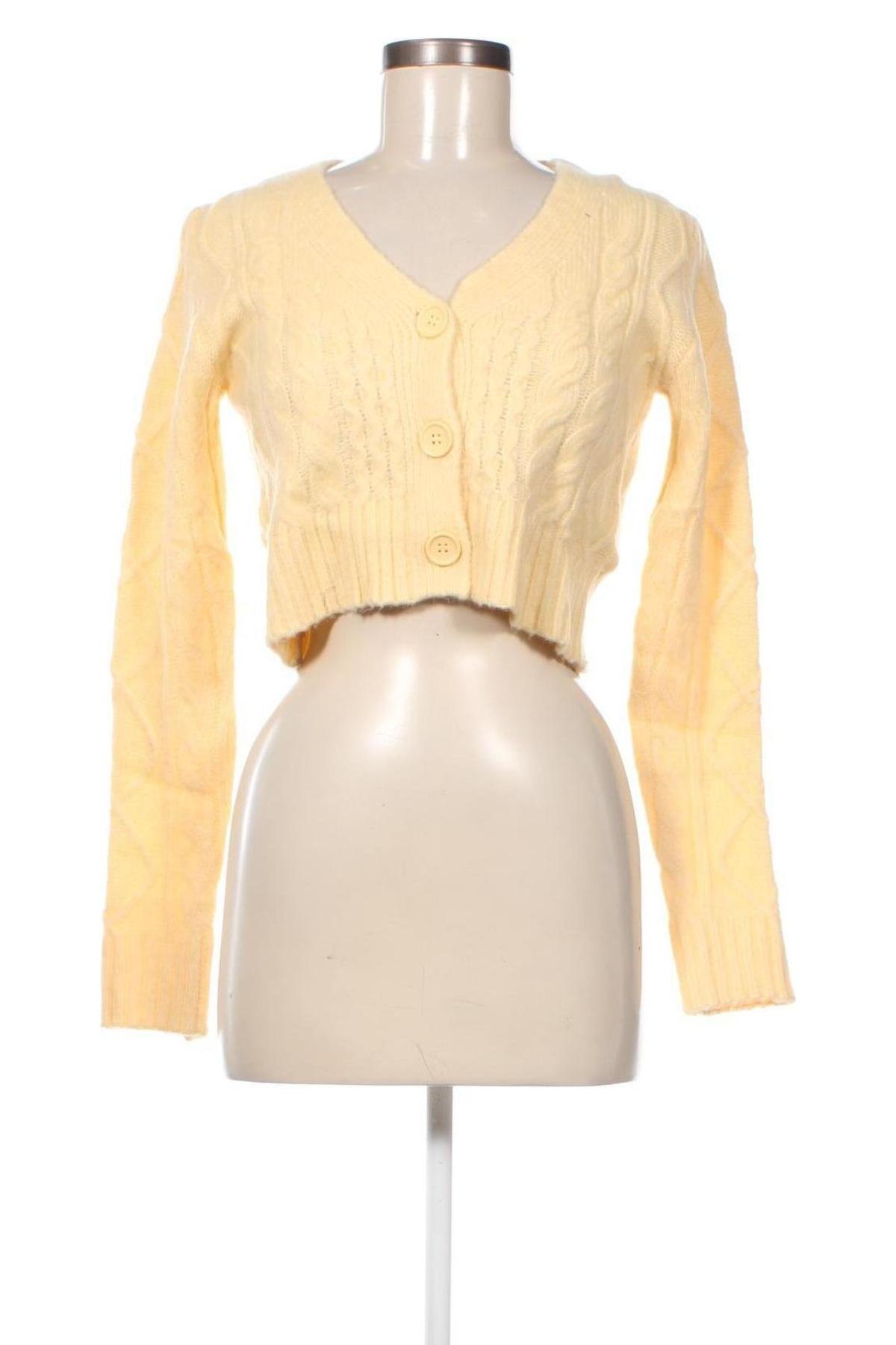 Γυναικεία ζακέτα Tally Weijl, Μέγεθος M, Χρώμα Κίτρινο, Τιμή 5,45 €