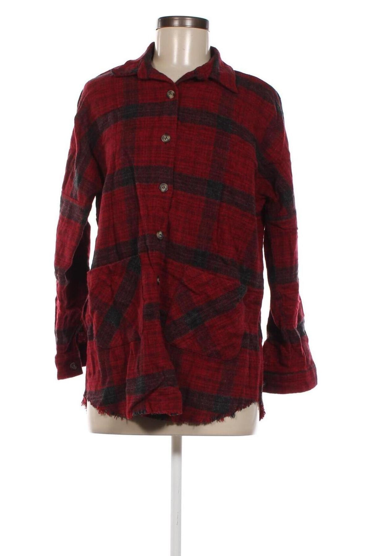 Γυναικείο πουκάμισο, Μέγεθος S, Χρώμα Κόκκινο, Τιμή 1,70 €