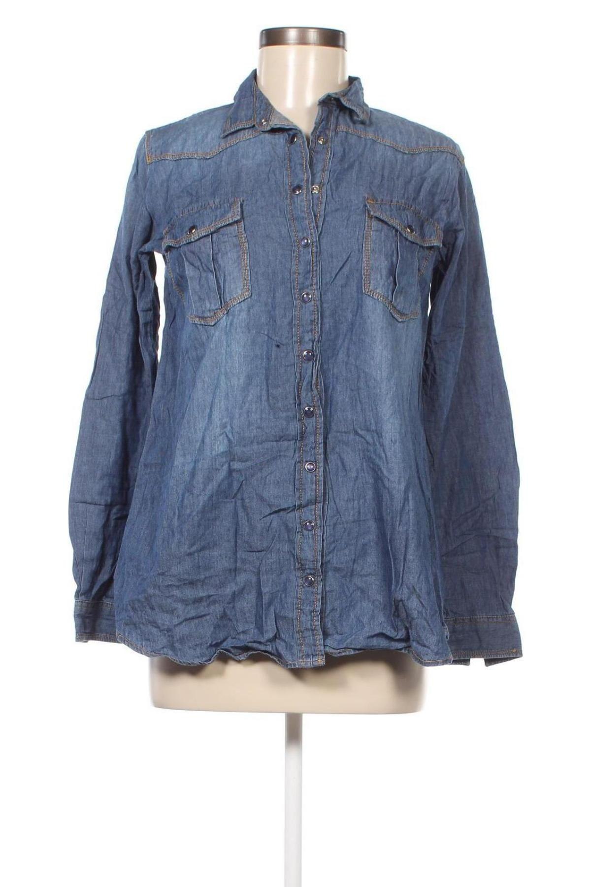 Γυναικείο πουκάμισο Alia, Μέγεθος S, Χρώμα Μπλέ, Τιμή 2,16 €
