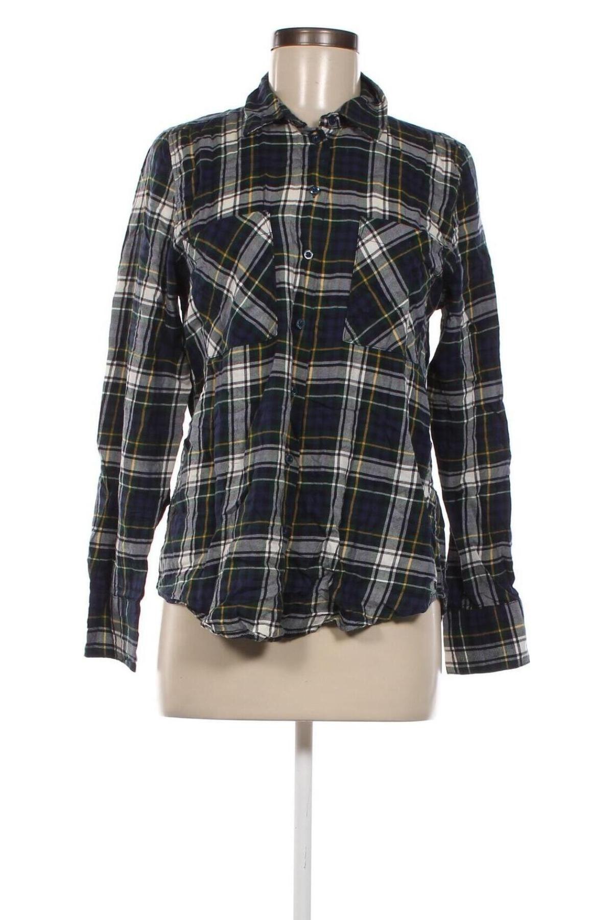 Γυναικείο πουκάμισο Gina Tricot, Μέγεθος S, Χρώμα Πολύχρωμο, Τιμή 1,67 €