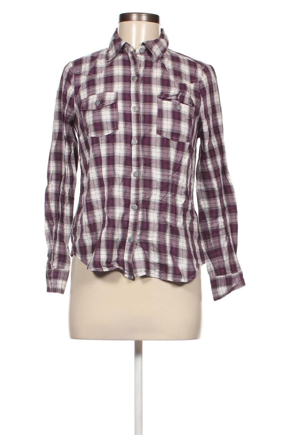 Γυναικείο πουκάμισο Impuls, Μέγεθος S, Χρώμα Πολύχρωμο, Τιμή 1,70 €