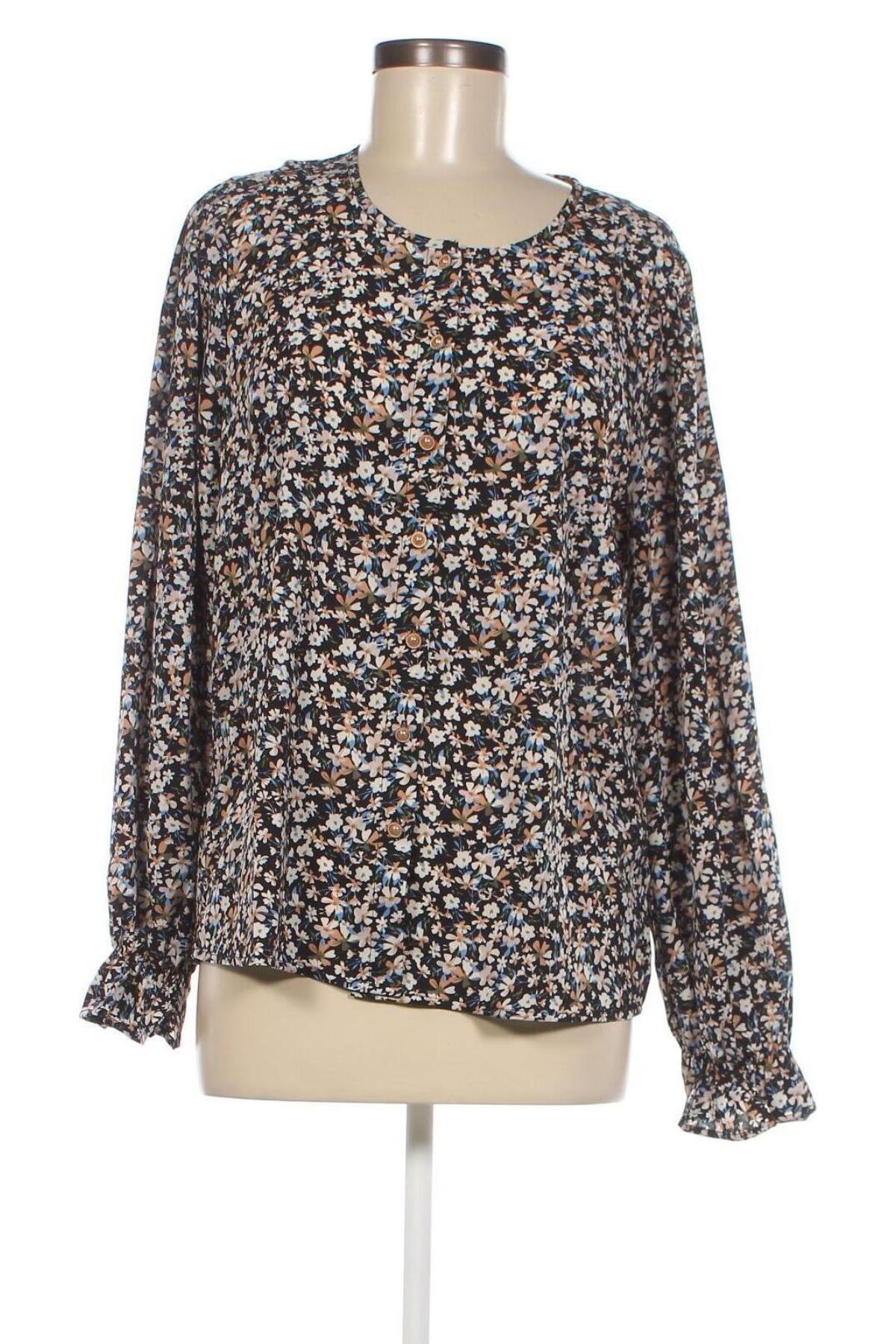 Γυναικείο πουκάμισο Numph, Μέγεθος M, Χρώμα Πολύχρωμο, Τιμή 13,15 €