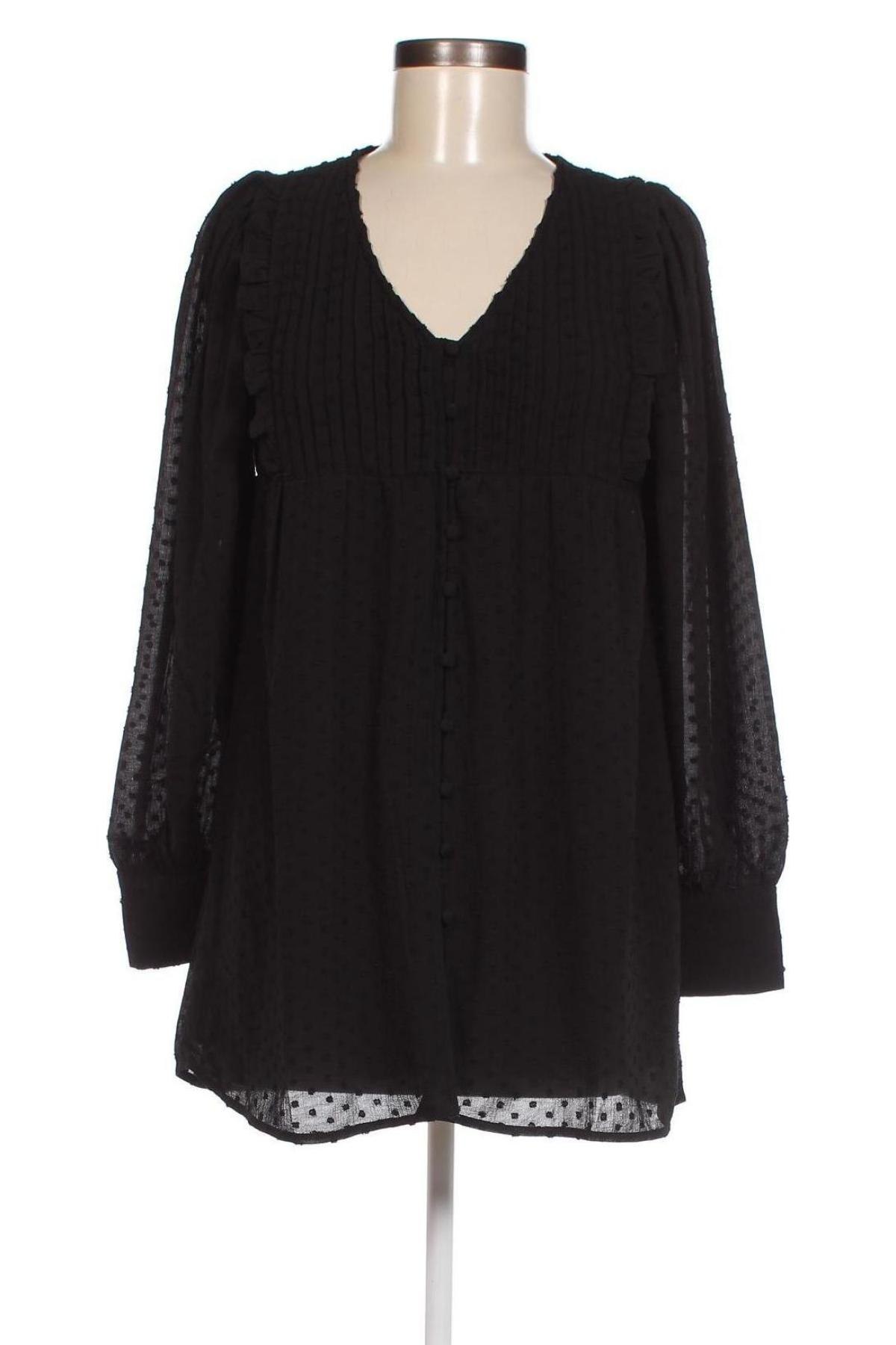 Γυναικείο πουκάμισο Vero Moda, Μέγεθος XS, Χρώμα Μαύρο, Τιμή 5,36 €