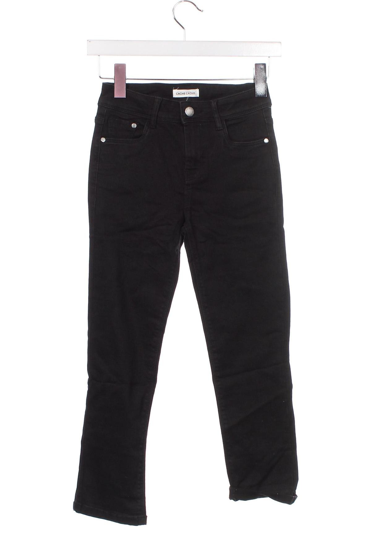 Damen Jeans Cache Cache, Größe XS, Farbe Schwarz, Preis € 3,79