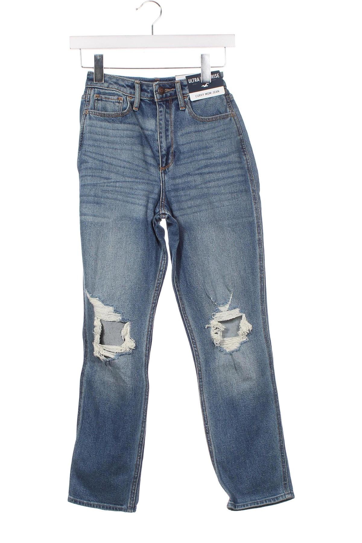 Damen Jeans Hollister, Größe XXS, Farbe Blau, Preis € 6,28