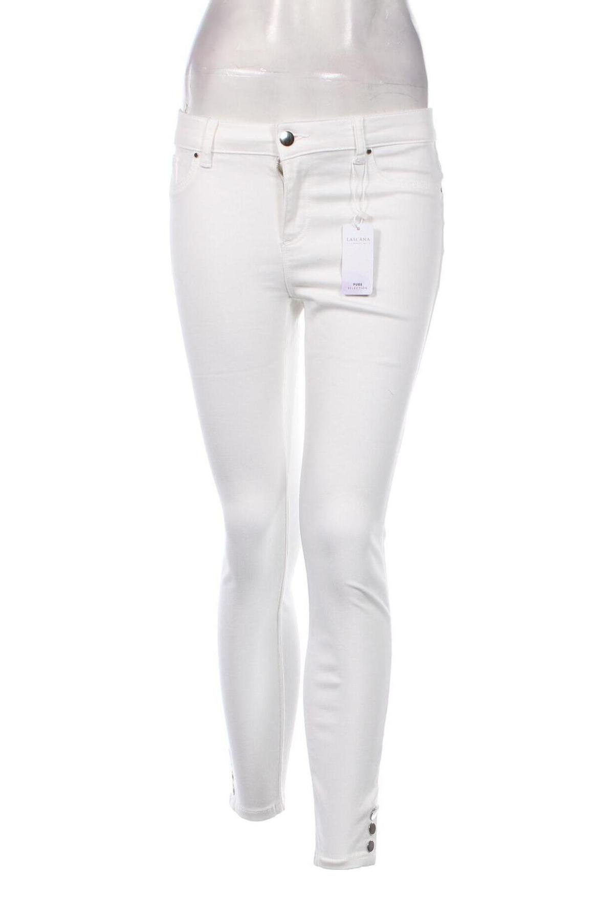Damen Jeans Lascana, Größe M, Farbe Weiß, Preis € 23,71