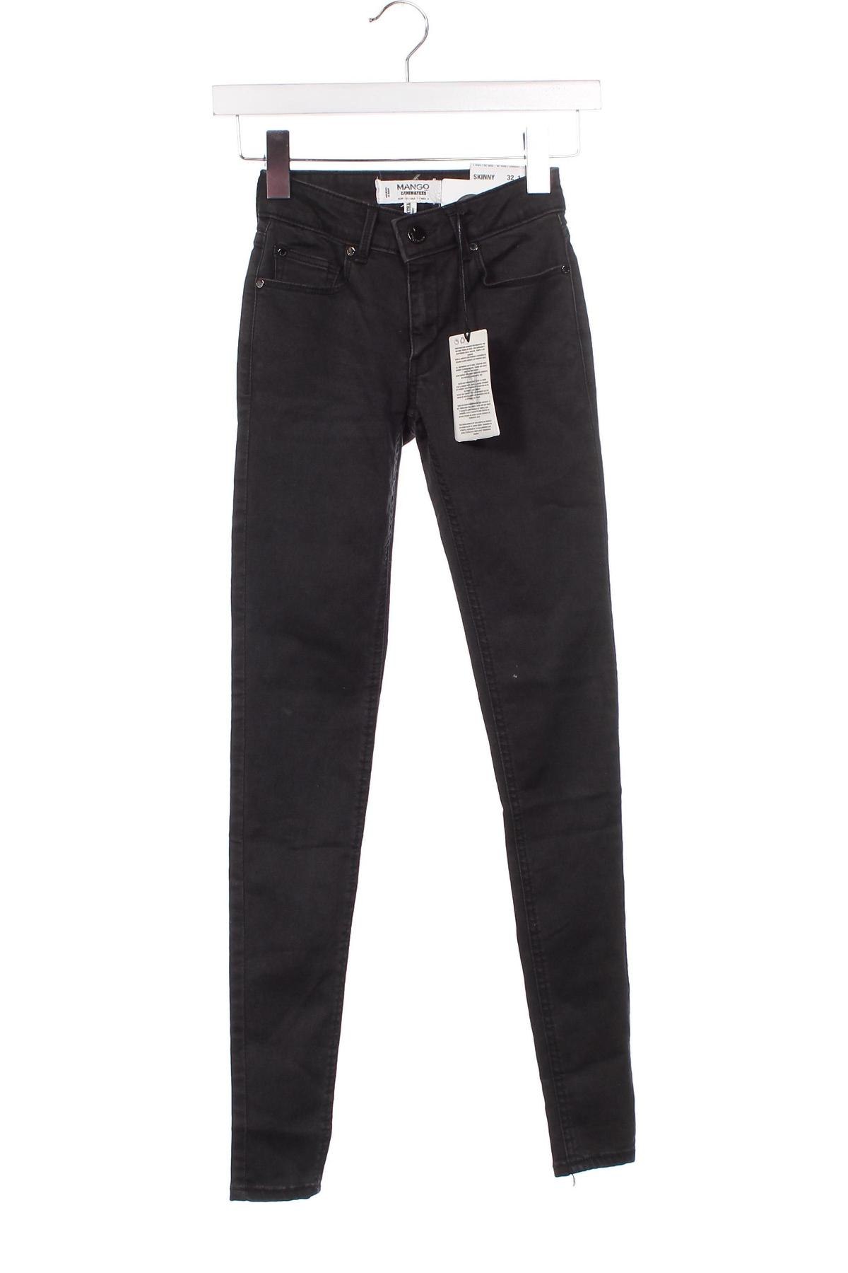 Damen Jeans Mango, Größe XXS, Farbe Schwarz, Preis 7,36 €