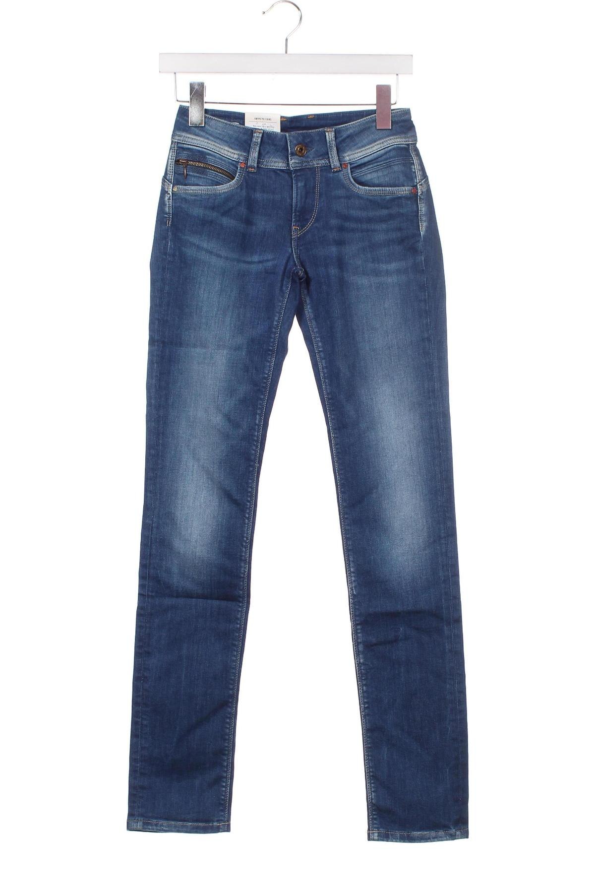 Дамски дънки Pepe Jeans, Размер XS, Цвят Син, Цена 11,27 лв.