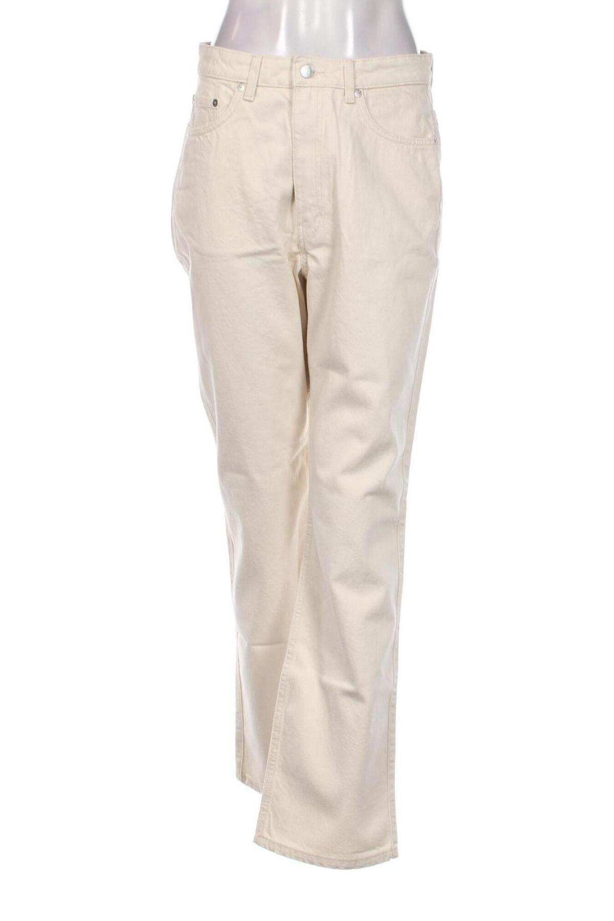 Damen Jeans Weekday, Größe S, Farbe Beige, Preis € 7,99