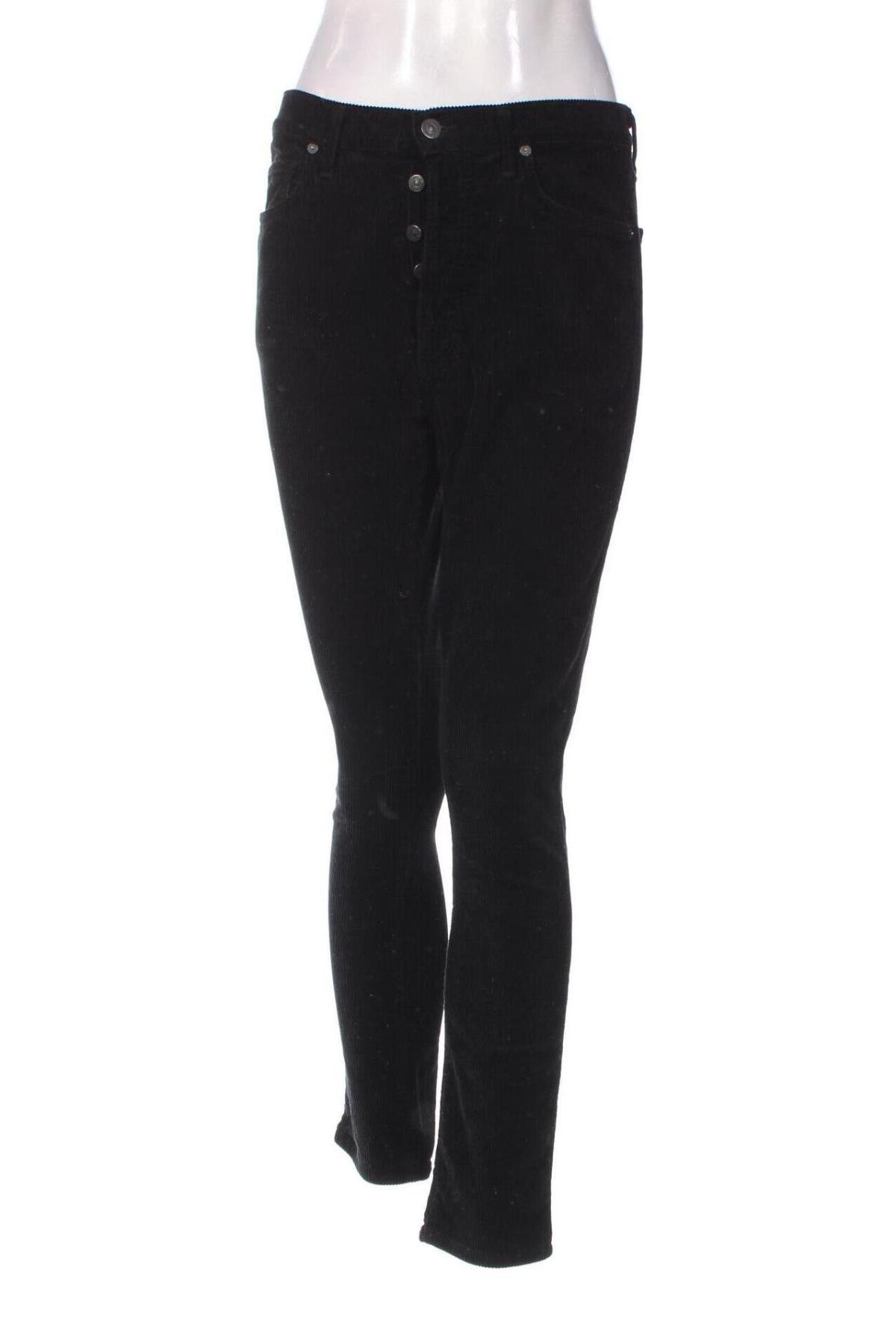 Pantaloni de velvet de femei Citizens Of Humanity, Mărime S, Culoare Negru, Preț 22,37 Lei