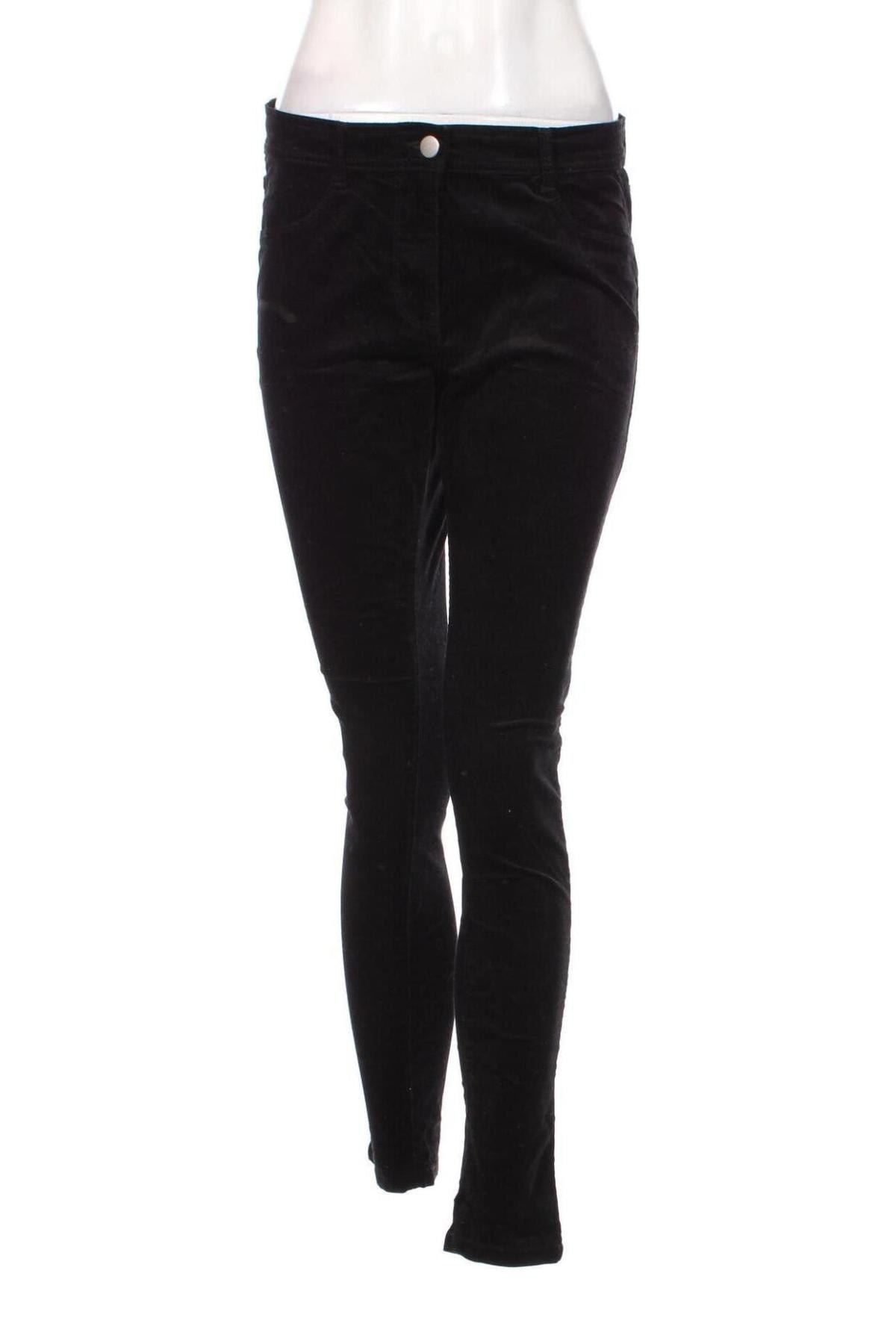 Γυναικείο κοτλέ παντελόνι Dorothy Perkins, Μέγεθος M, Χρώμα Μαύρο, Τιμή 3,86 €