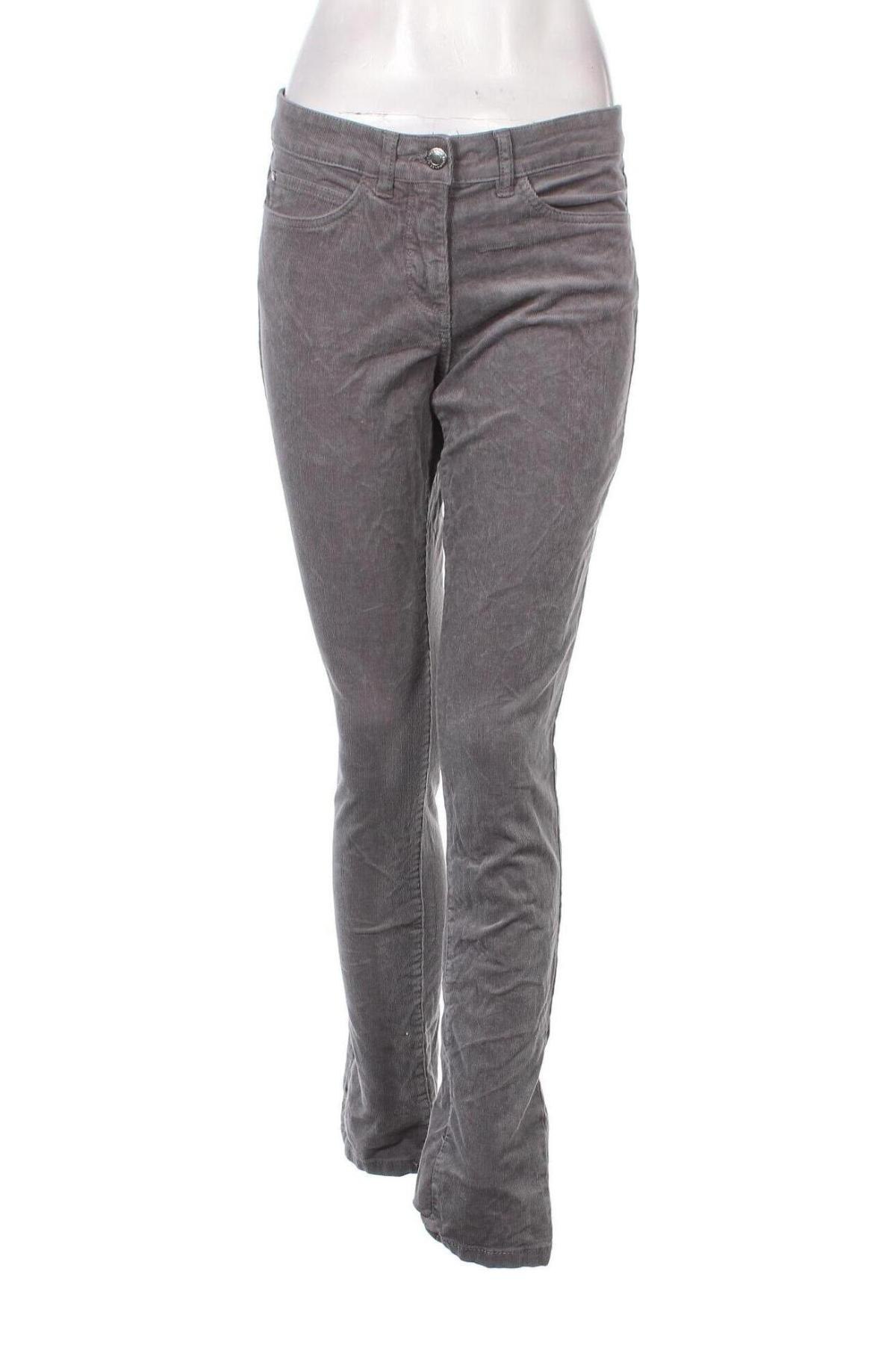 Pantaloni de velvet de femei Up 2 Fashion, Mărime M, Culoare Gri, Preț 20,03 Lei