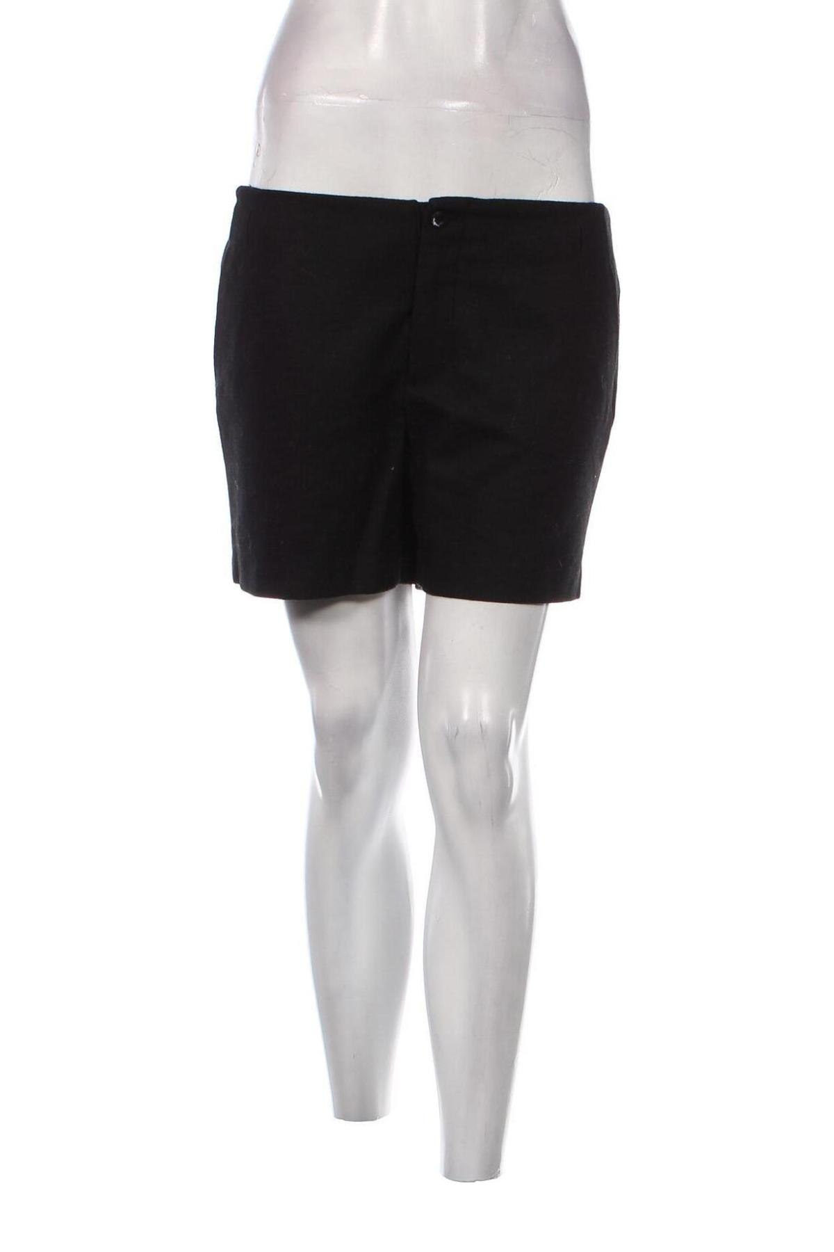 Γυναικείο κοντό παντελόνι Bershka, Μέγεθος L, Χρώμα Μαύρο, Τιμή 4,79 €
