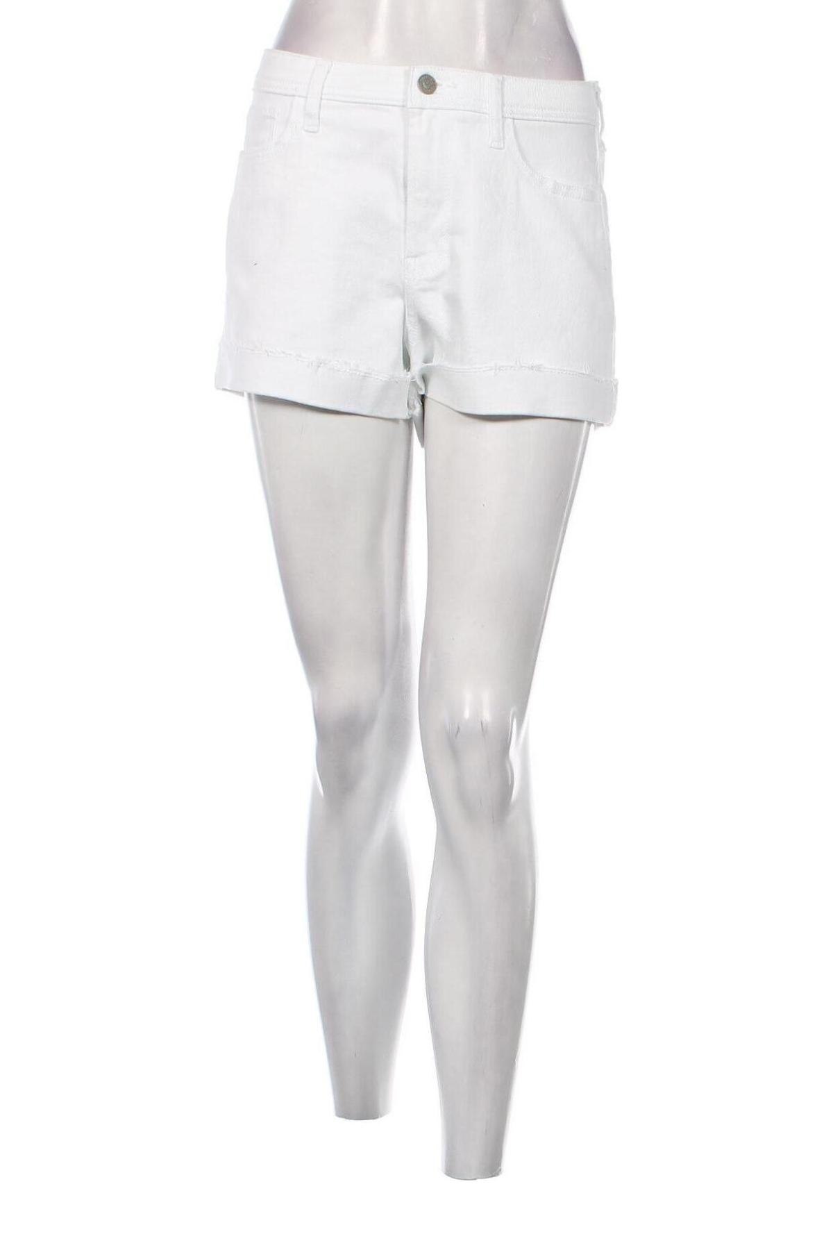Γυναικείο κοντό παντελόνι Hollister, Μέγεθος M, Χρώμα Λευκό, Τιμή 10,02 €