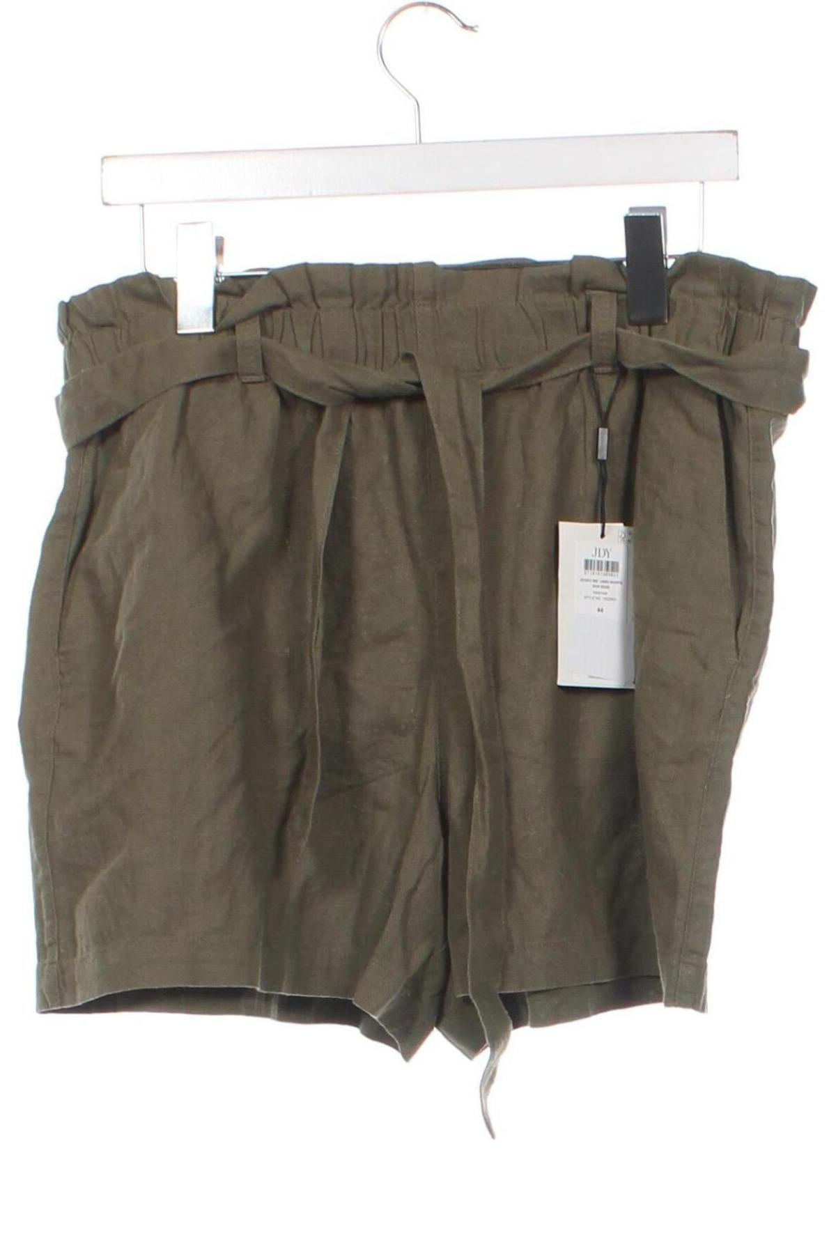 Γυναικείο κοντό παντελόνι Jdy, Μέγεθος XL, Χρώμα Πράσινο, Τιμή 15,98 €