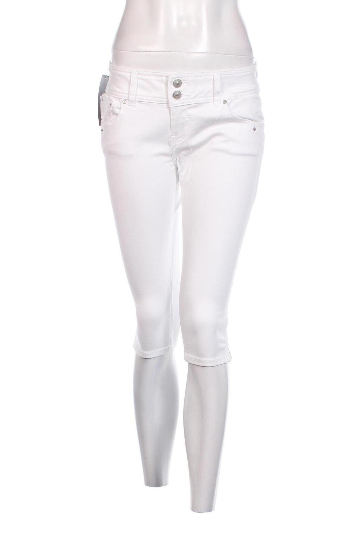 Γυναικείο κοντό παντελόνι Ltb, Μέγεθος M, Χρώμα Λευκό, Τιμή 14,47 €