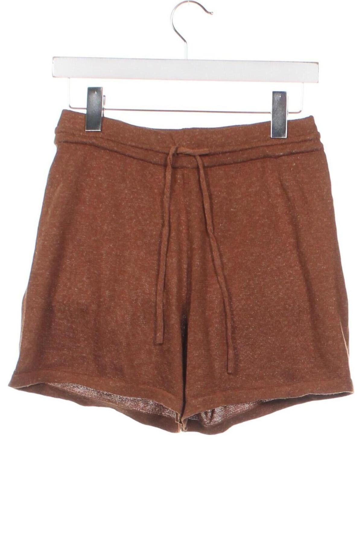 Γυναικείο κοντό παντελόνι ONLY, Μέγεθος XS, Χρώμα Καφέ, Τιμή 8,87 €