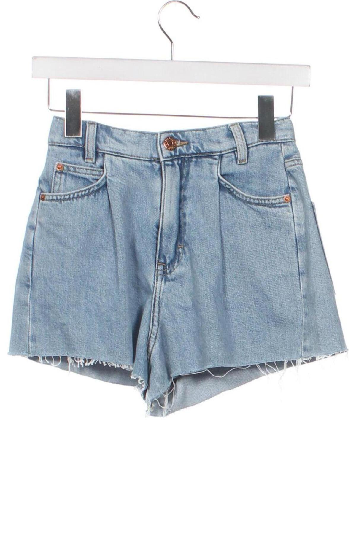 Pantaloni scurți de femei Review, Mărime XS, Culoare Albastru, Preț 236,84 Lei