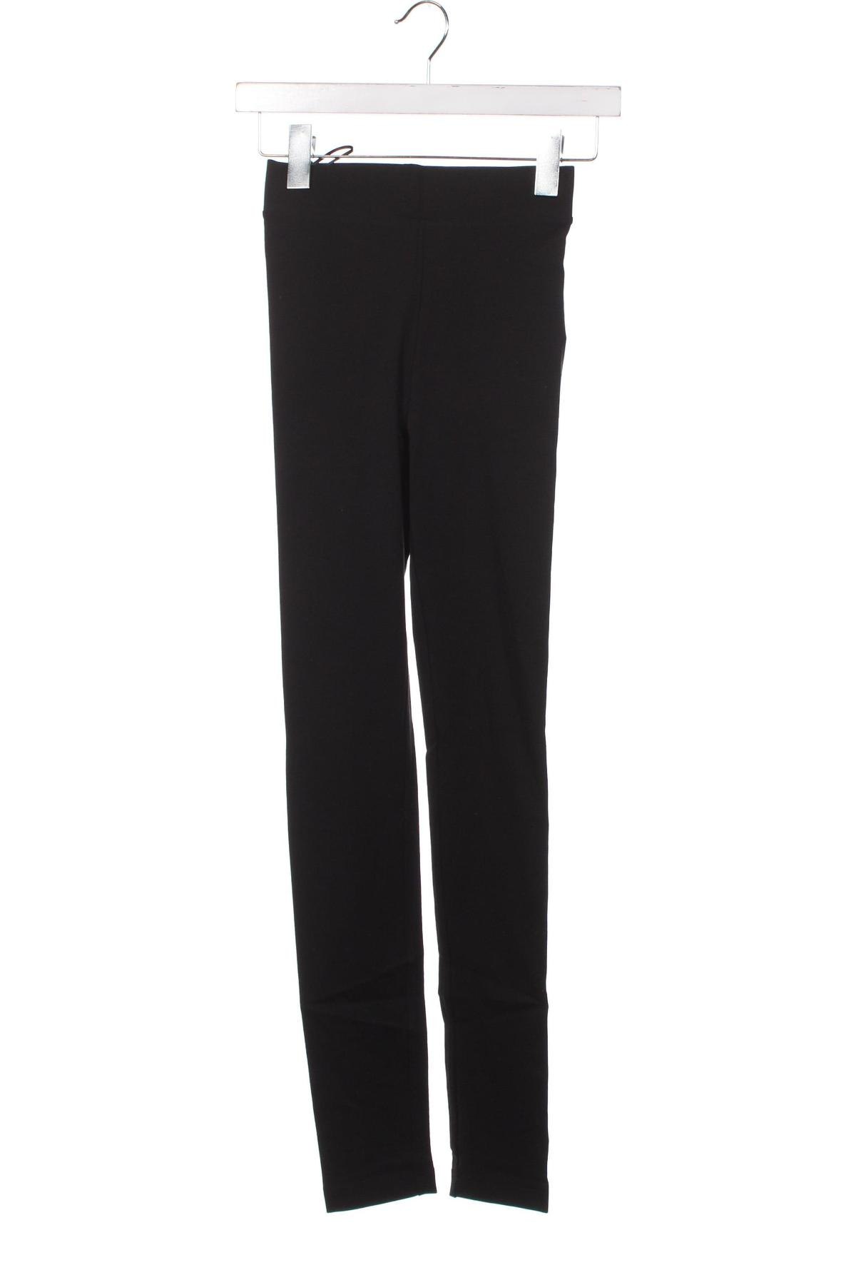 Damen Lederlegging Monki, Größe XXS, Farbe Schwarz, Preis 4,99 €