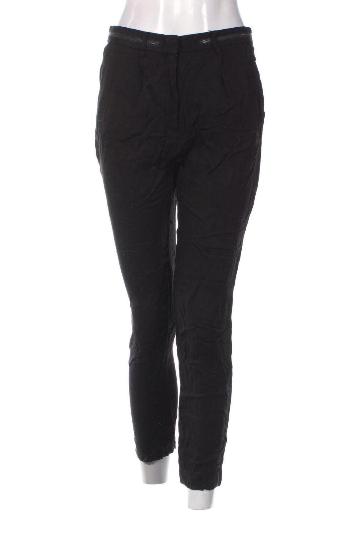 Pantaloni de femei Acne, Mărime S, Culoare Negru, Preț 71,84 Lei