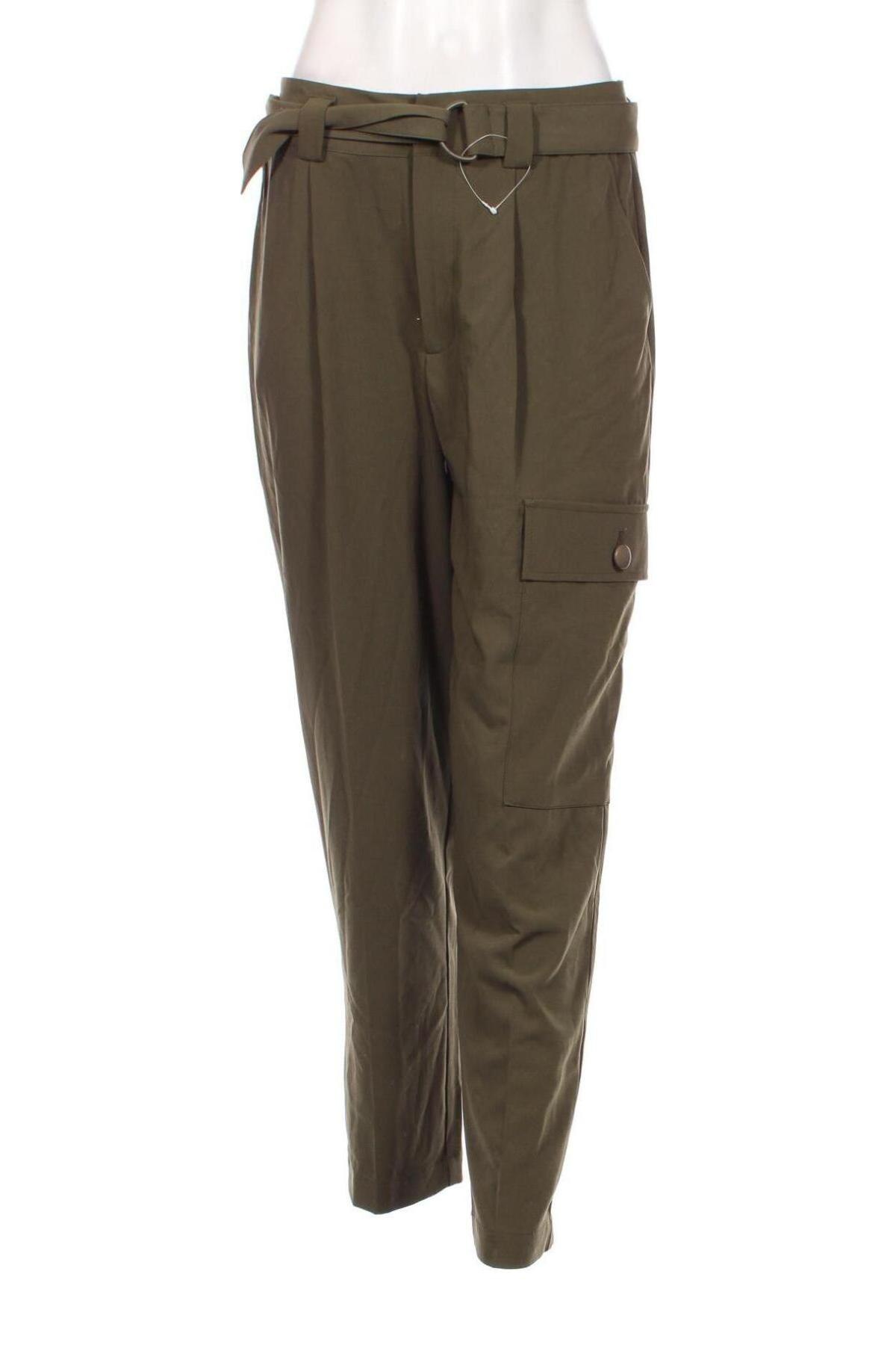 Дамски панталон Cache Cache, Размер M, Цвят Зелен, Цена 12,88 лв.