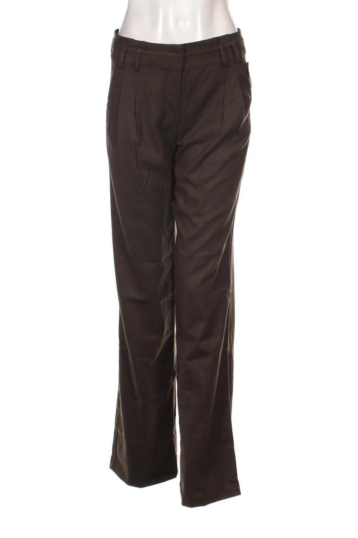 Pantaloni de femei Camaieu, Mărime S, Culoare Verde, Preț 24,21 Lei
