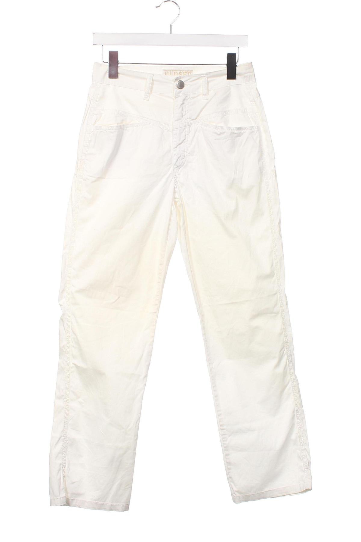 Дамски панталон Closed, Размер XS, Цвят Екрю, Цена 20,16 лв.