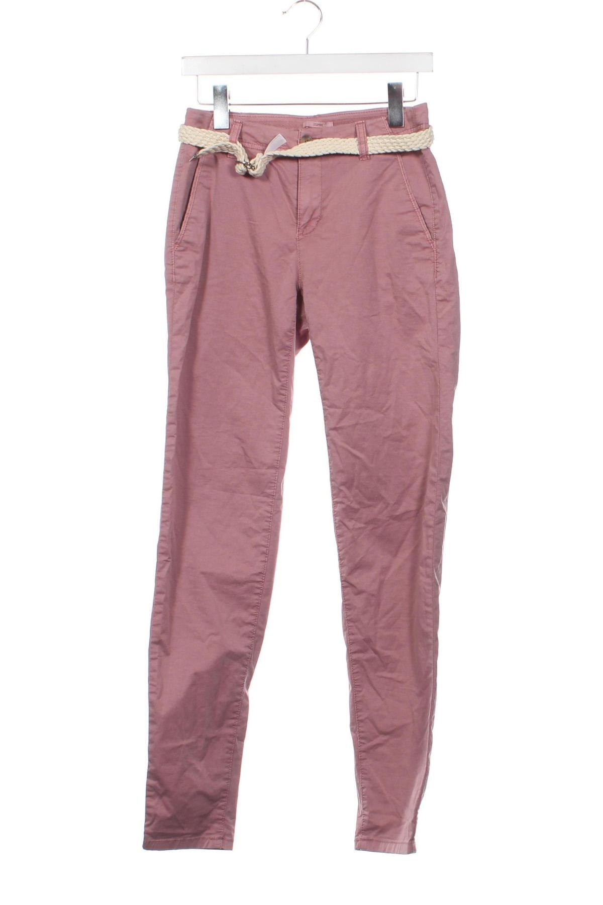 Pantaloni de femei Esprit, Mărime XS, Culoare Roz, Preț 51,51 Lei