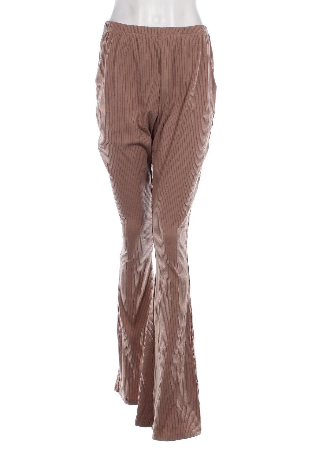 Γυναικείο παντελόνι Glamorous, Μέγεθος M, Χρώμα  Μπέζ, Τιμή 10,32 €