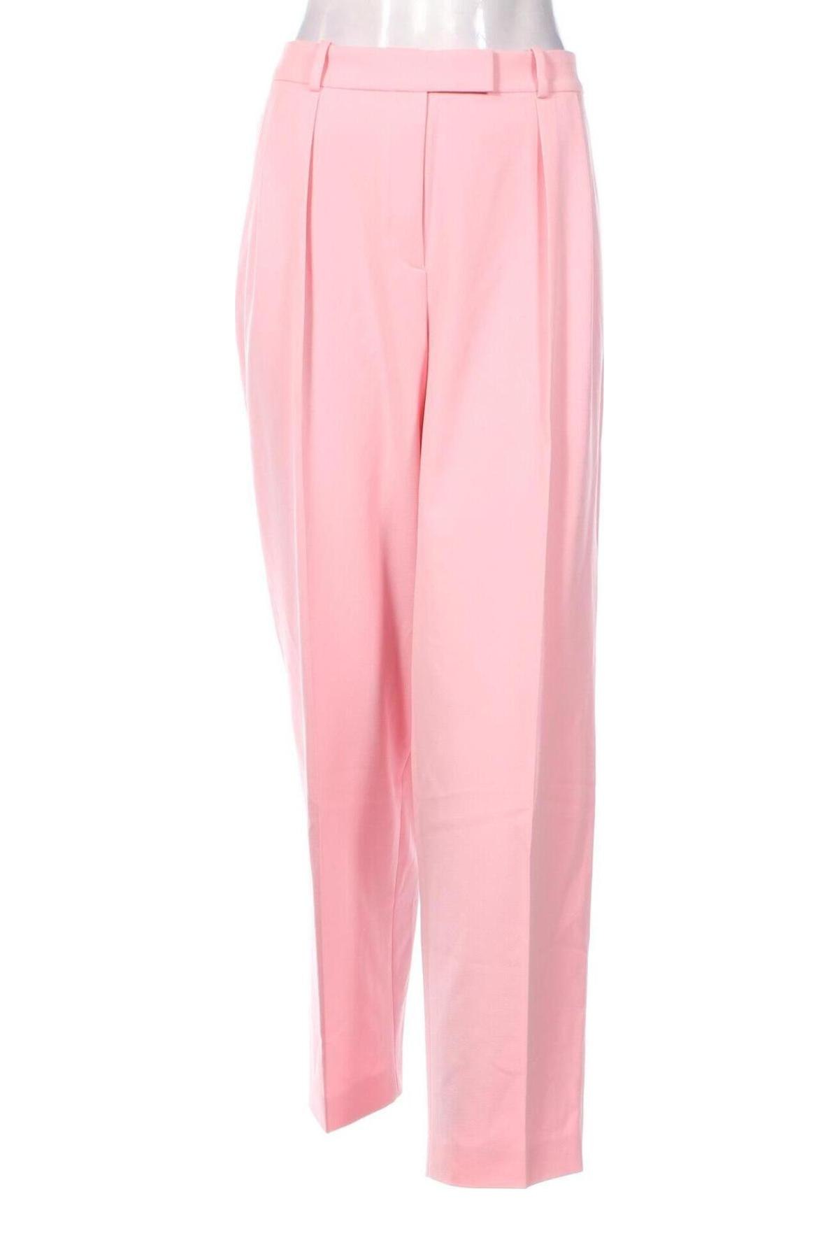 Pantaloni de femei Hugo Boss, Mărime L, Culoare Roz, Preț 884,87 Lei