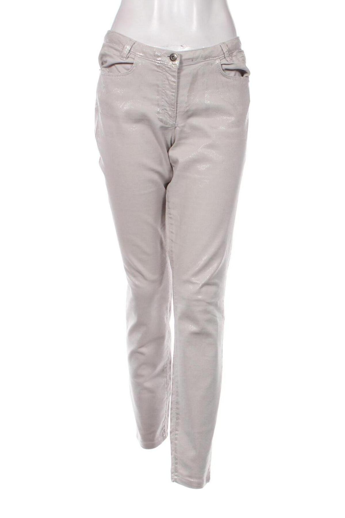 Γυναικείο παντελόνι Marc Aurel, Μέγεθος L, Χρώμα Γκρί, Τιμή 5,47 €