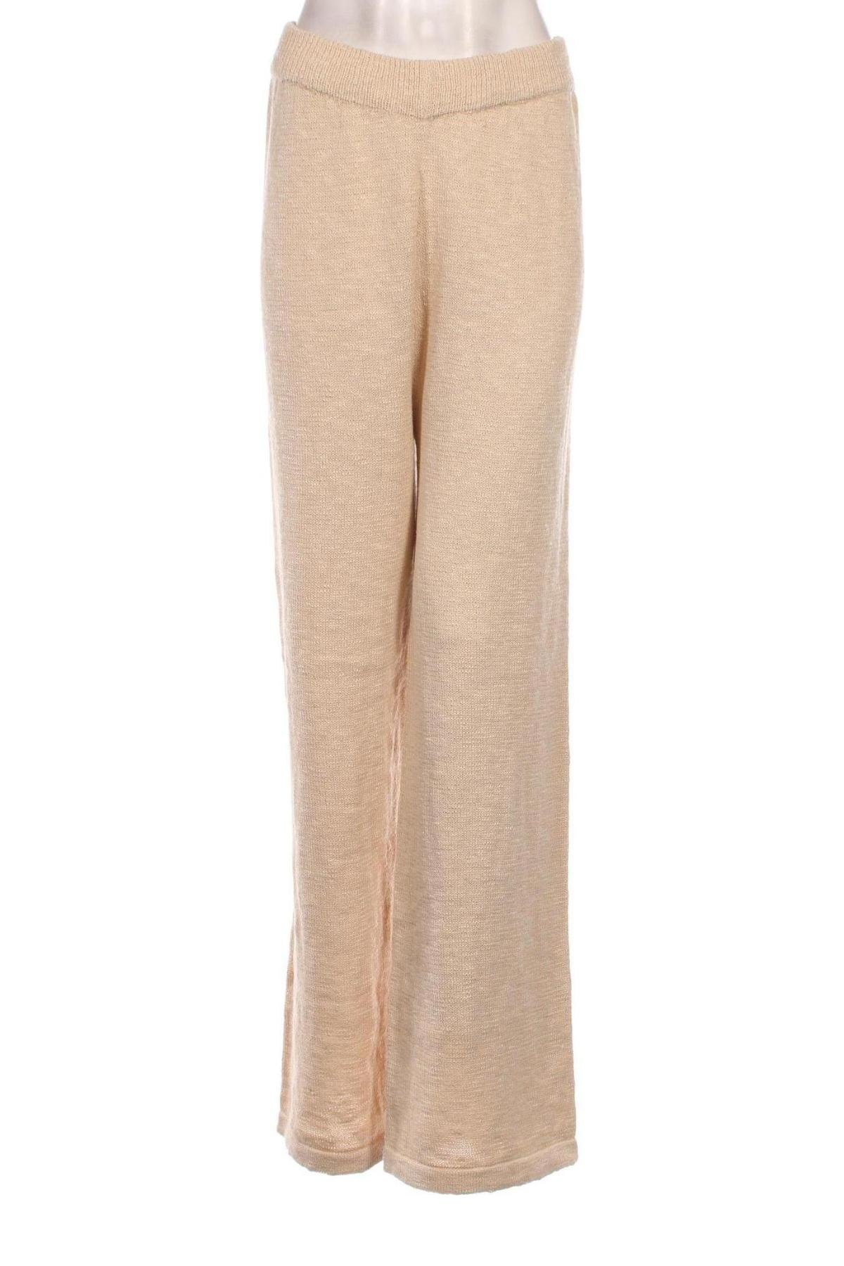 Pantaloni de femei Missguided, Mărime XL, Culoare Ecru, Preț 151,32 Lei