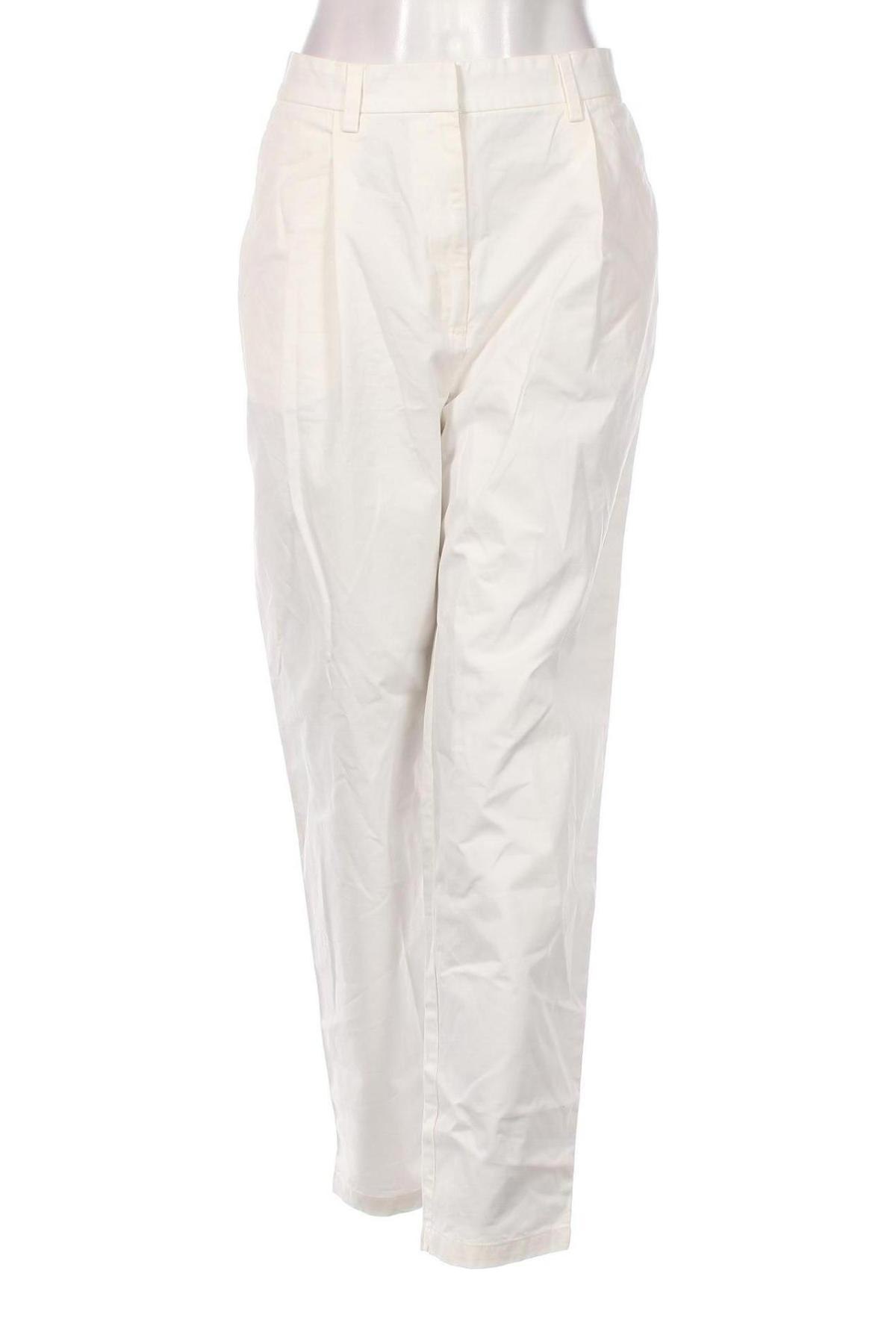 Дамски панталон Monki, Размер M, Цвят Бял, Цена 49,00 лв.