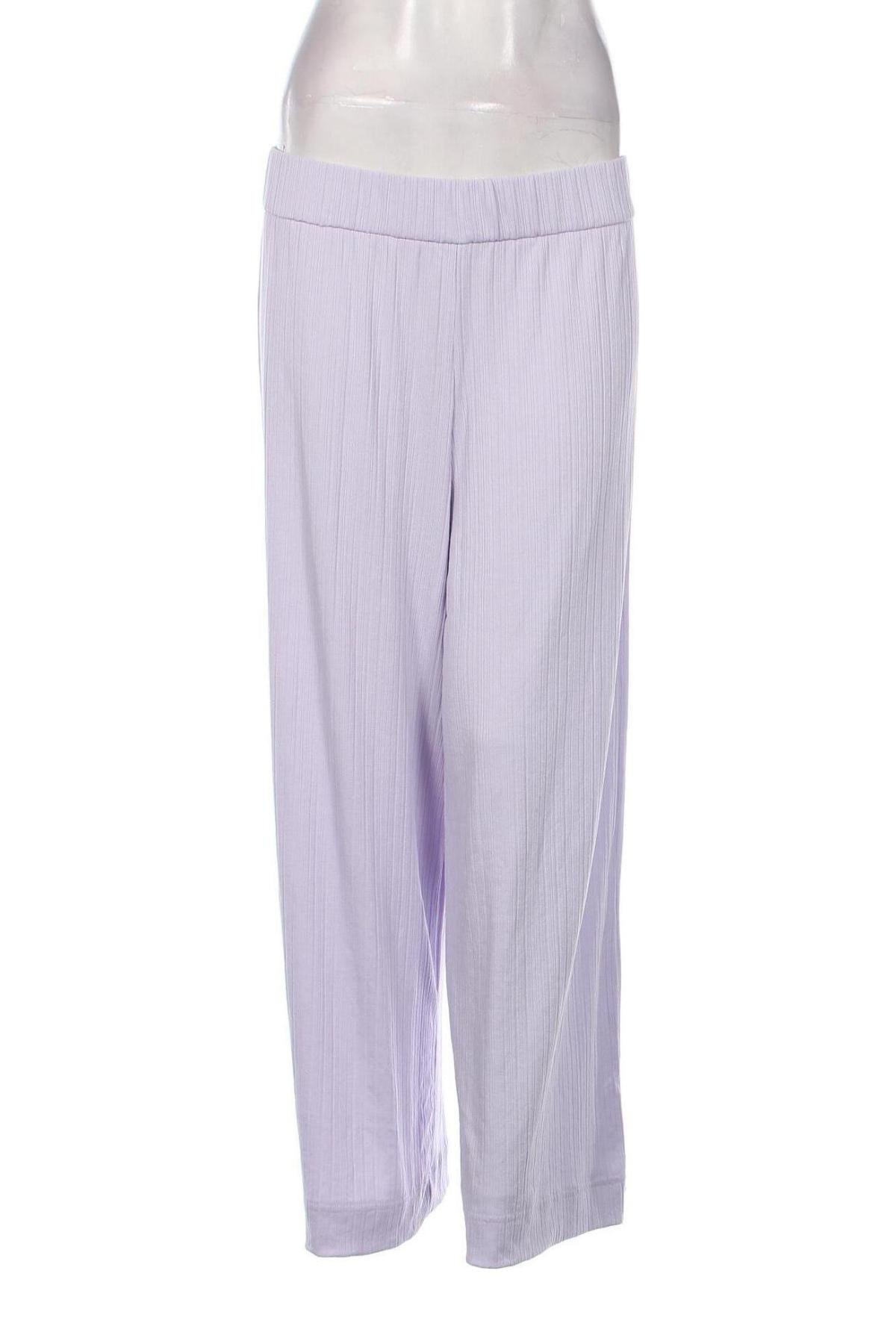 Дамски панталон Monki, Размер M, Цвят Лилав, Цена 17,64 лв.