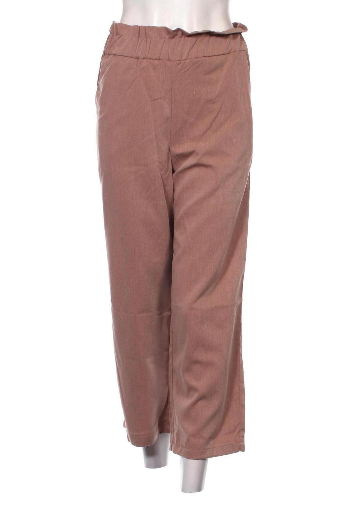 Дамски панталон Noisy May, Размер S, Цвят Кафяв, Цена 21,62 лв.